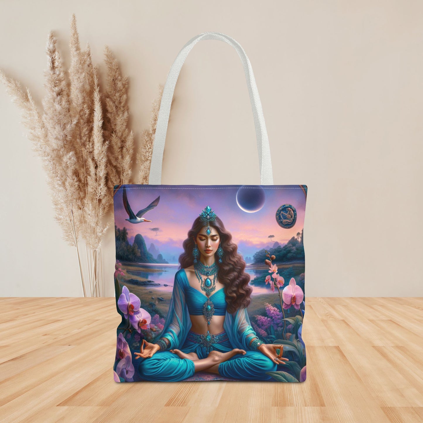 Custom Name Aquarius Tote Bag