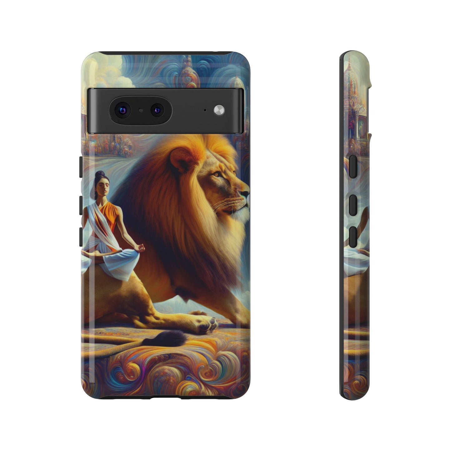 Leo Meditation Phone Case | Tough Cases