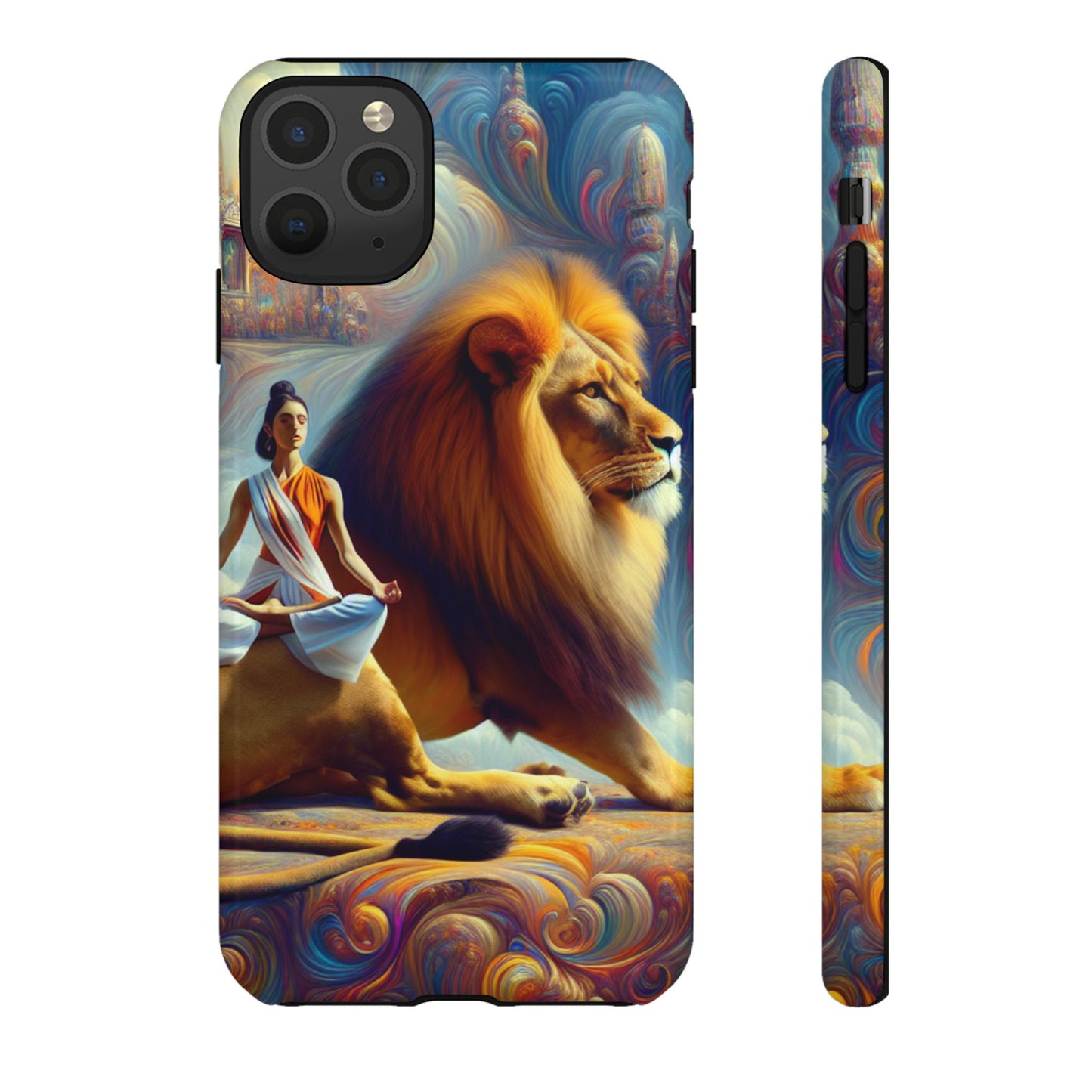 Leo Meditation Phone Case | Tough Cases