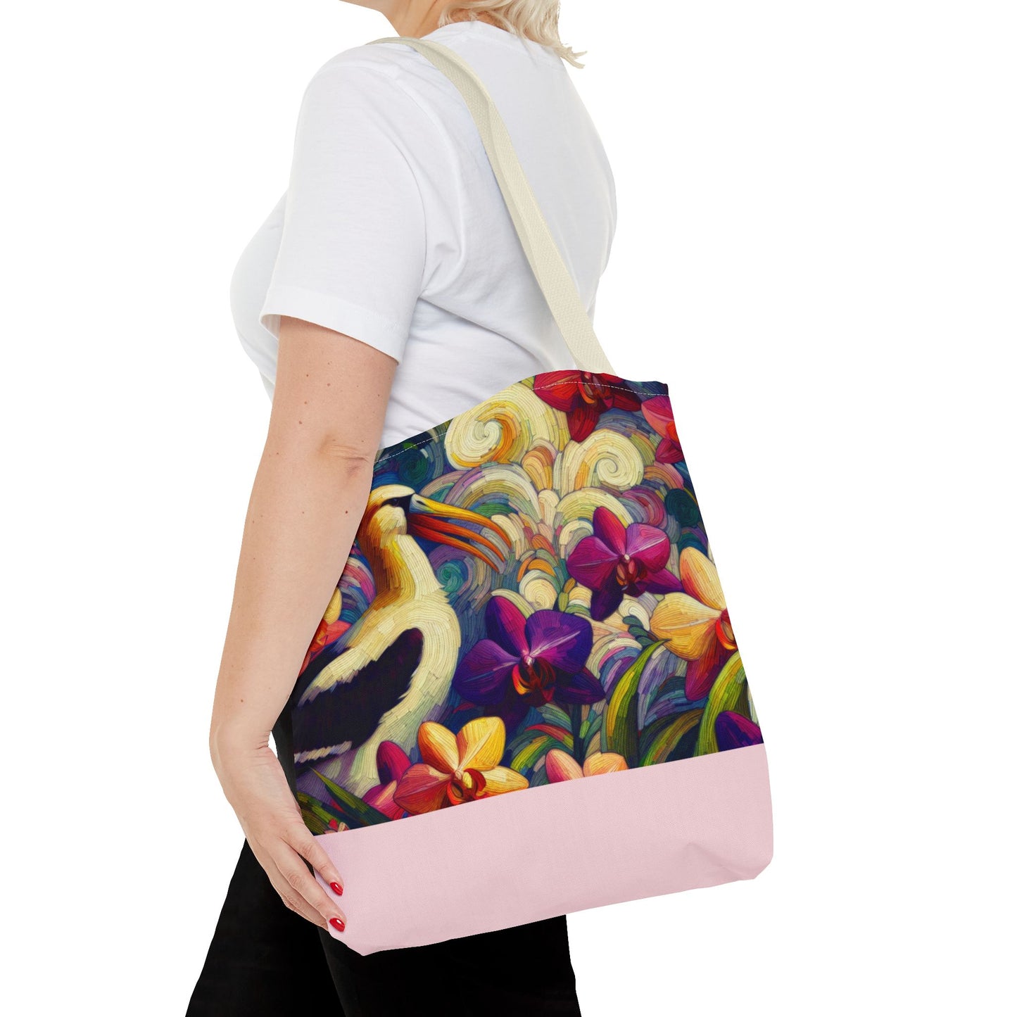 AQUARIUS Artful Art Gifted Yoga Weekender Bag Aquarius Personal Tote Bag Personal-Tote-Gift Astrology Gifte d for Aquarius Birthday Tote Bag