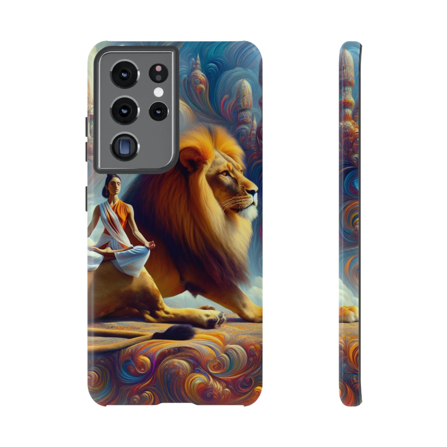 Leo Meditation Phone Case | Tough Cases