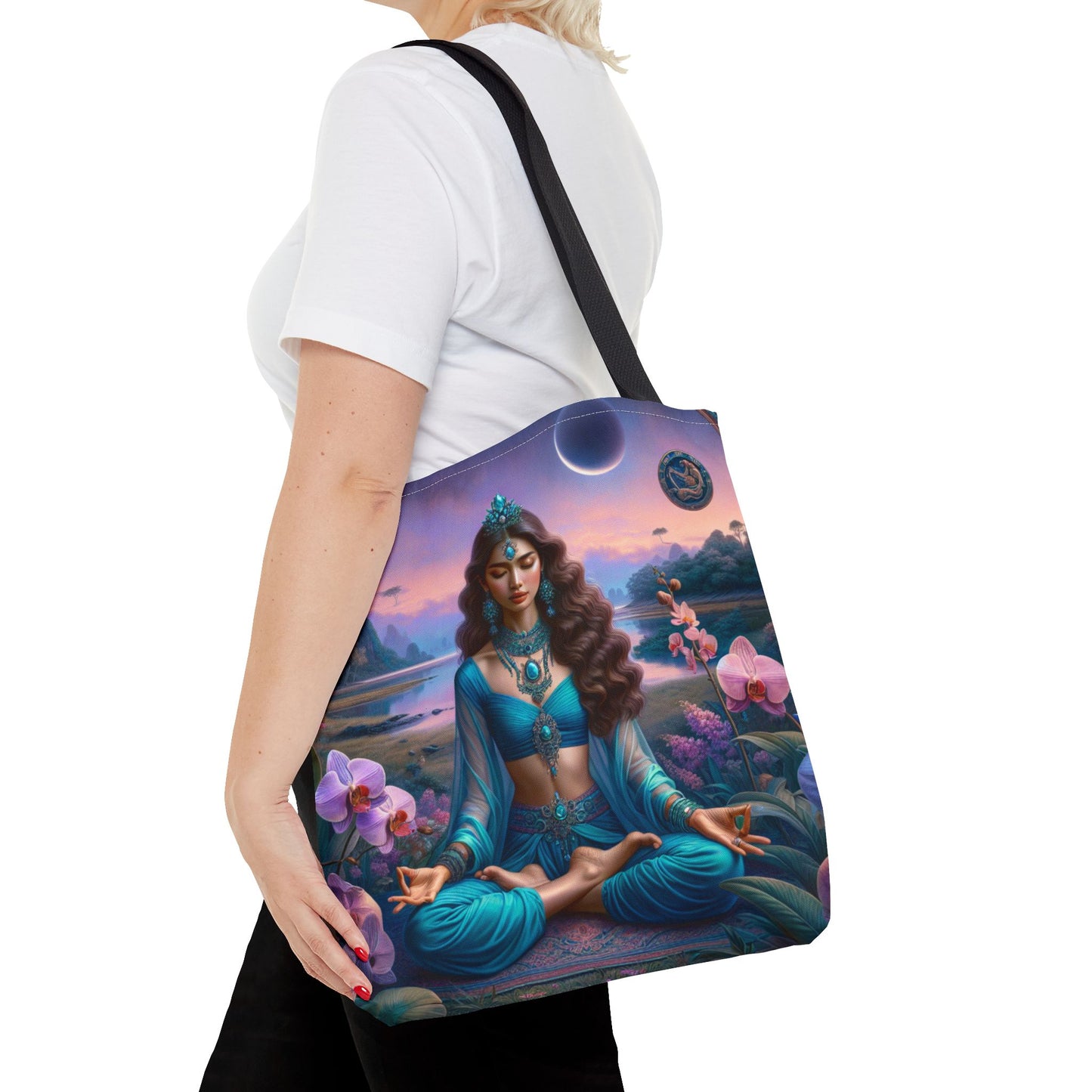 Custom Name Aquarius Tote Bag