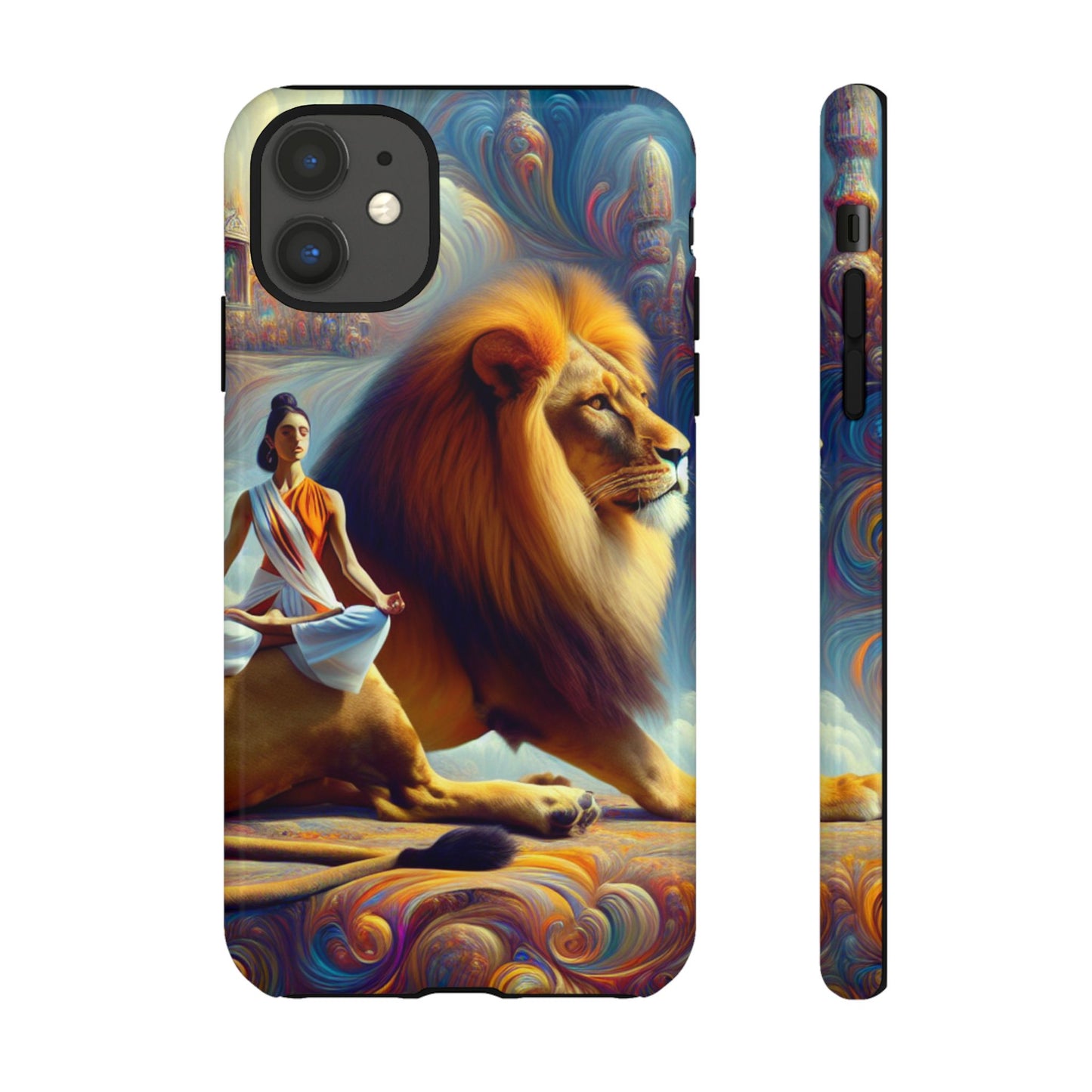 Leo Meditation Phone Case | Tough Cases