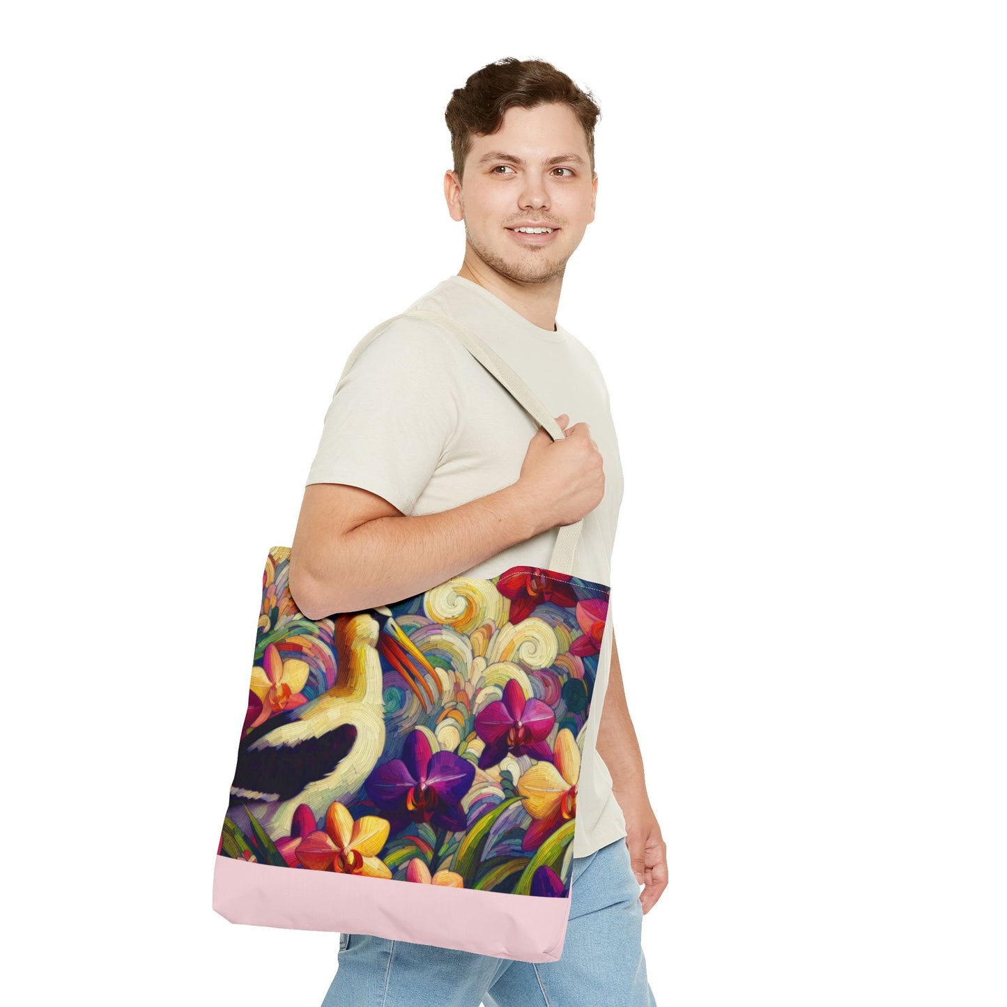 AQUARIUS Artful Art Gifted Yoga Weekender Bag Aquarius Personal Tote Bag Personal-Tote-Gift Astrology Gifte d for Aquarius Birthday Tote Bag