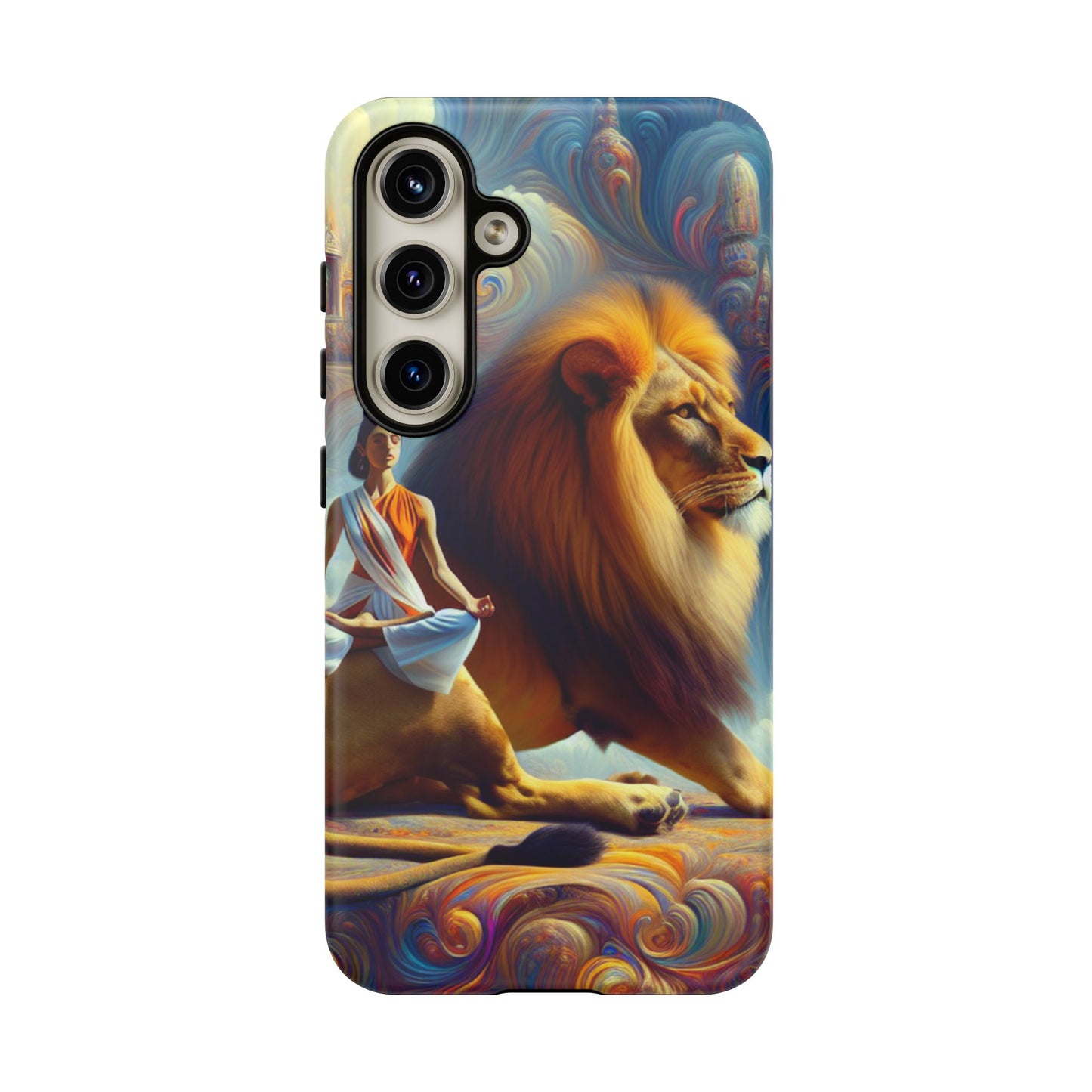 Leo Meditation Phone Case | Tough Cases