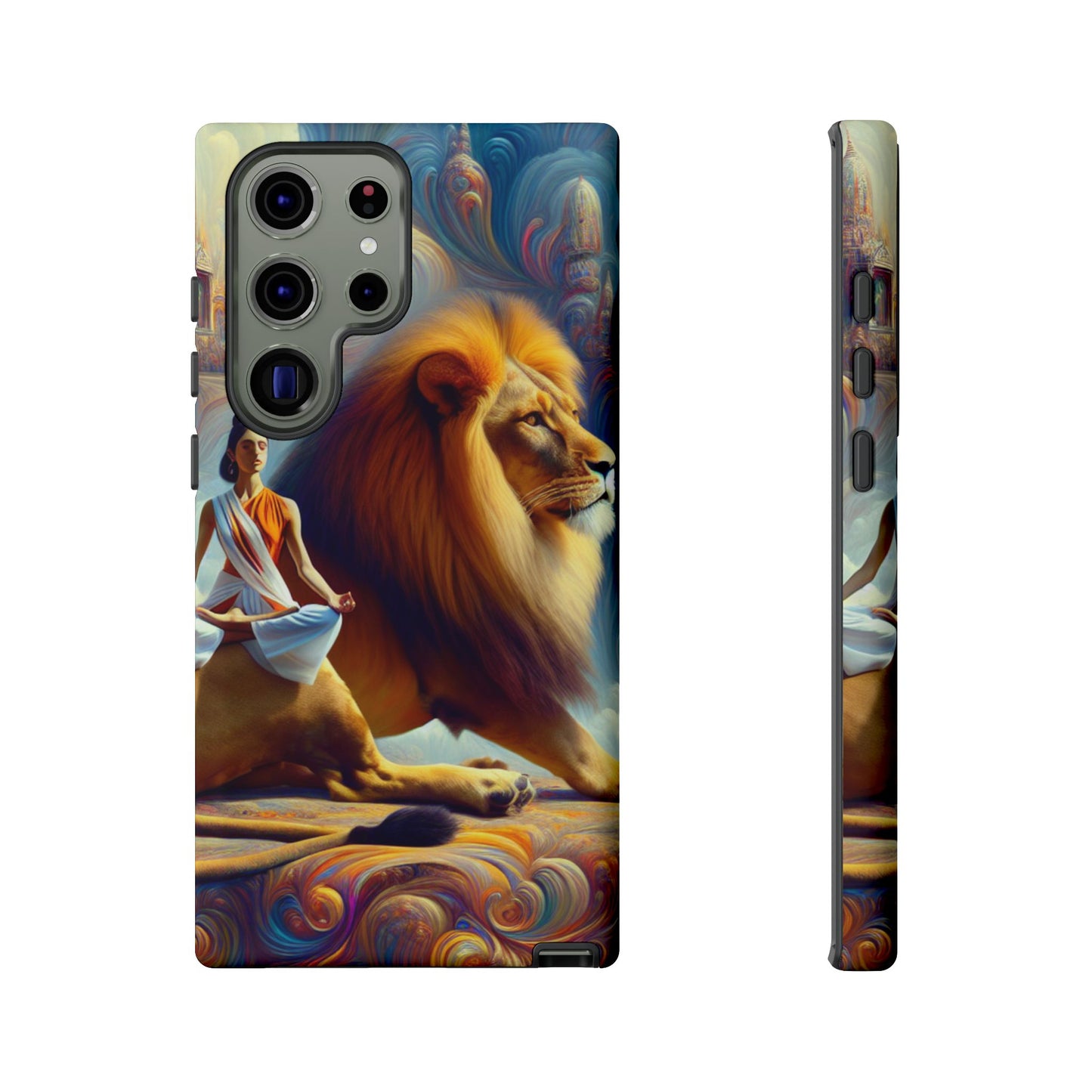 Leo Meditation Phone Case | Tough Cases