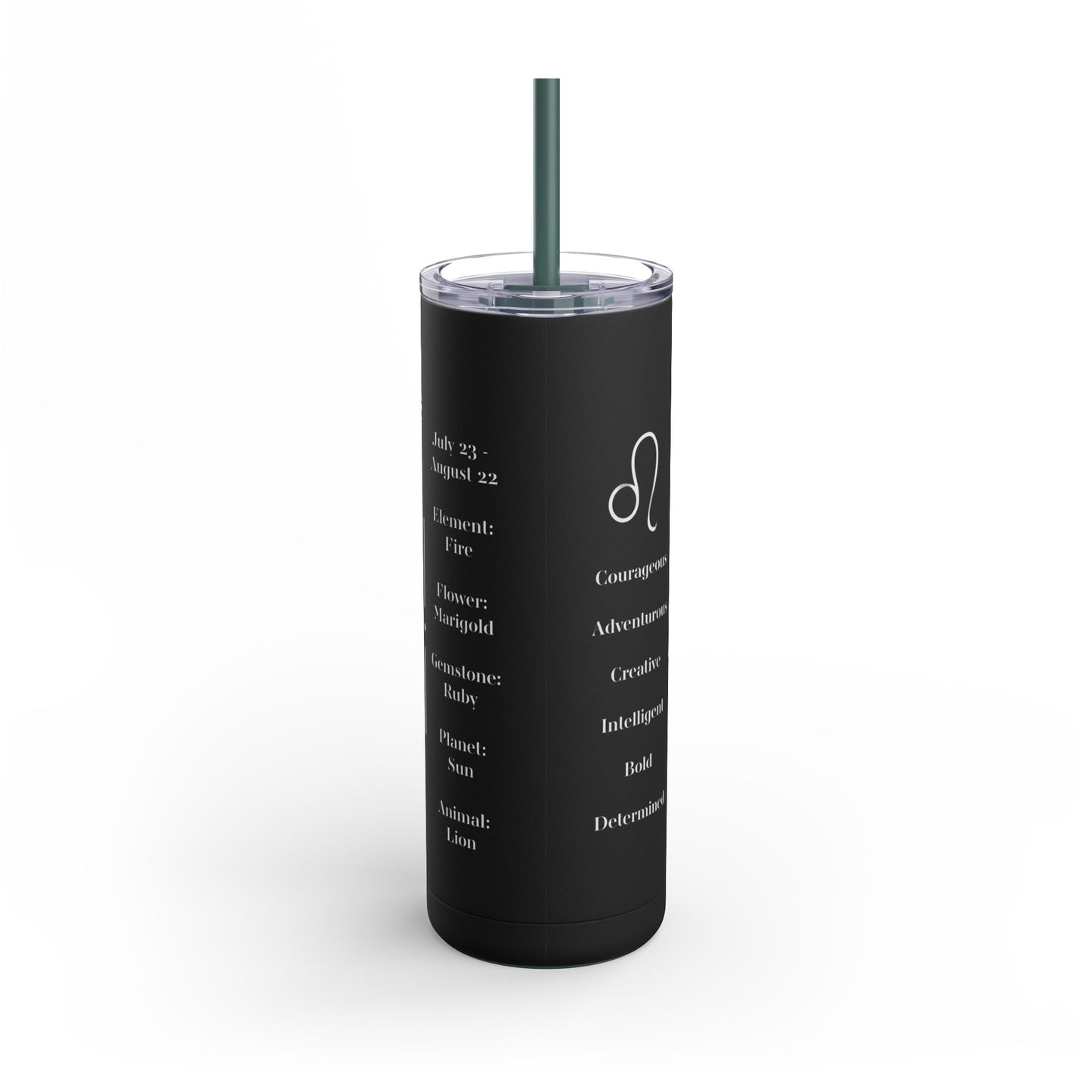 LEO Lioness of the Mat - Maars Maker Skinny Matte Tumbler, 20oz