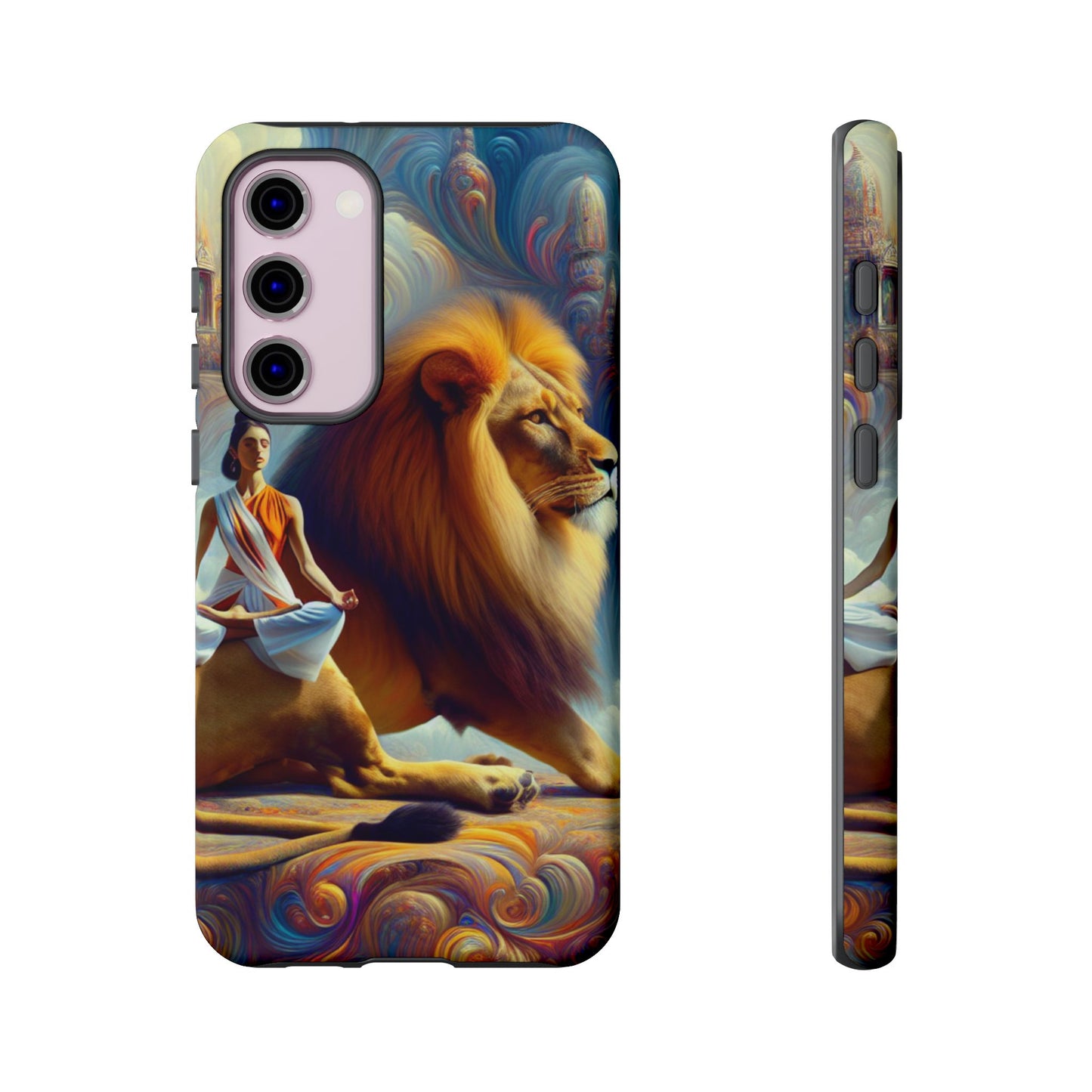 Leo Meditation Phone Case | Tough Cases