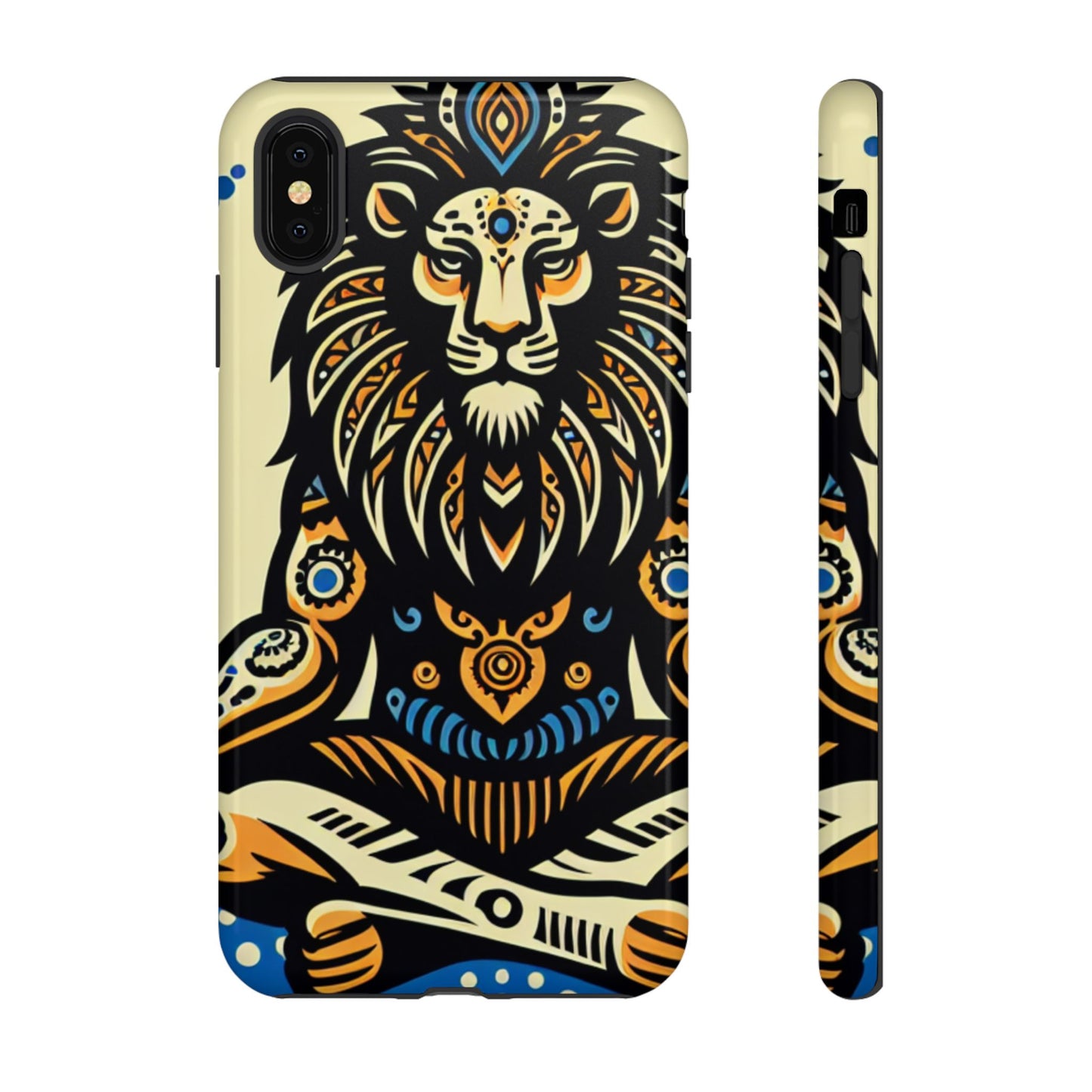 Leo Meditating Lion Phone Case | Tough Cases