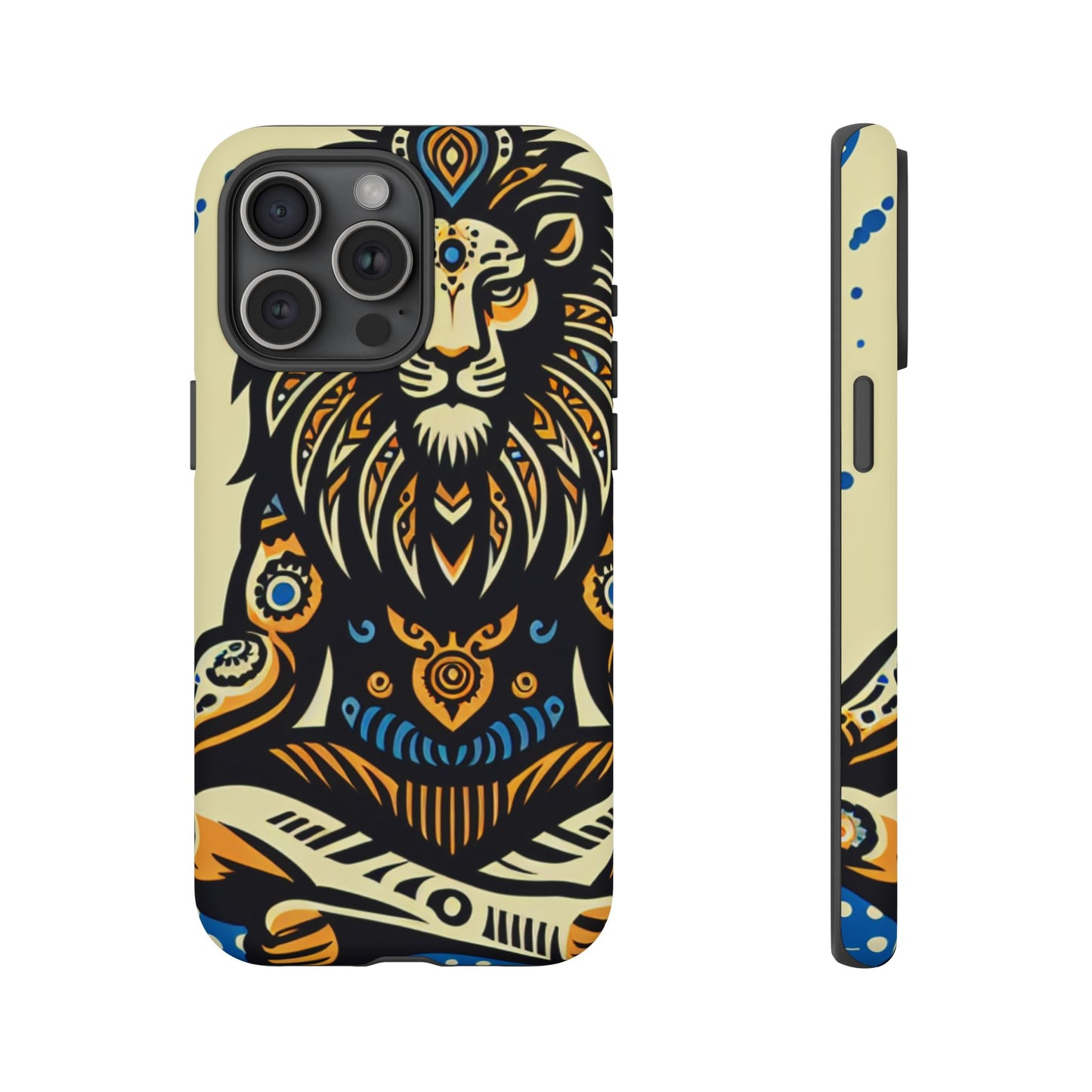 Leo Meditating Lion Phone Case | Tough Cases