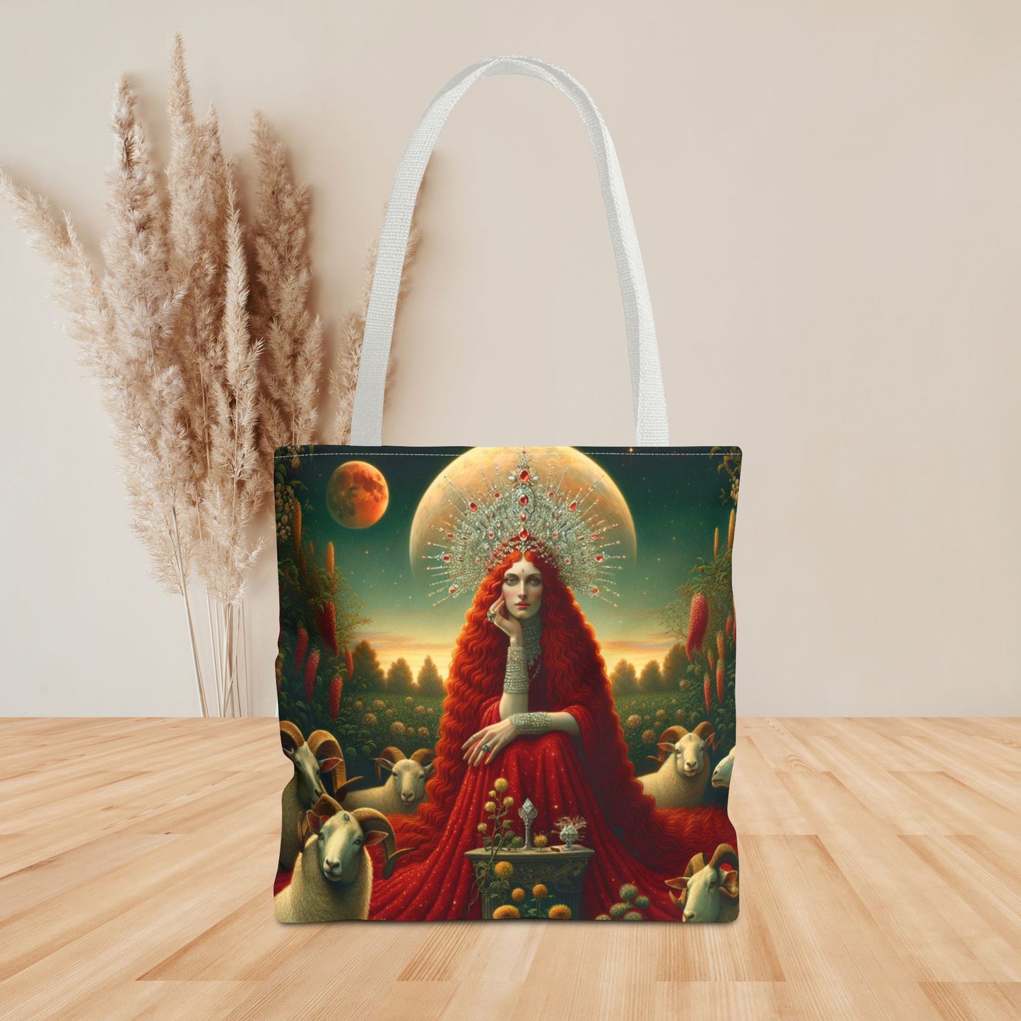 ARIES Tote Bag with Custom Name