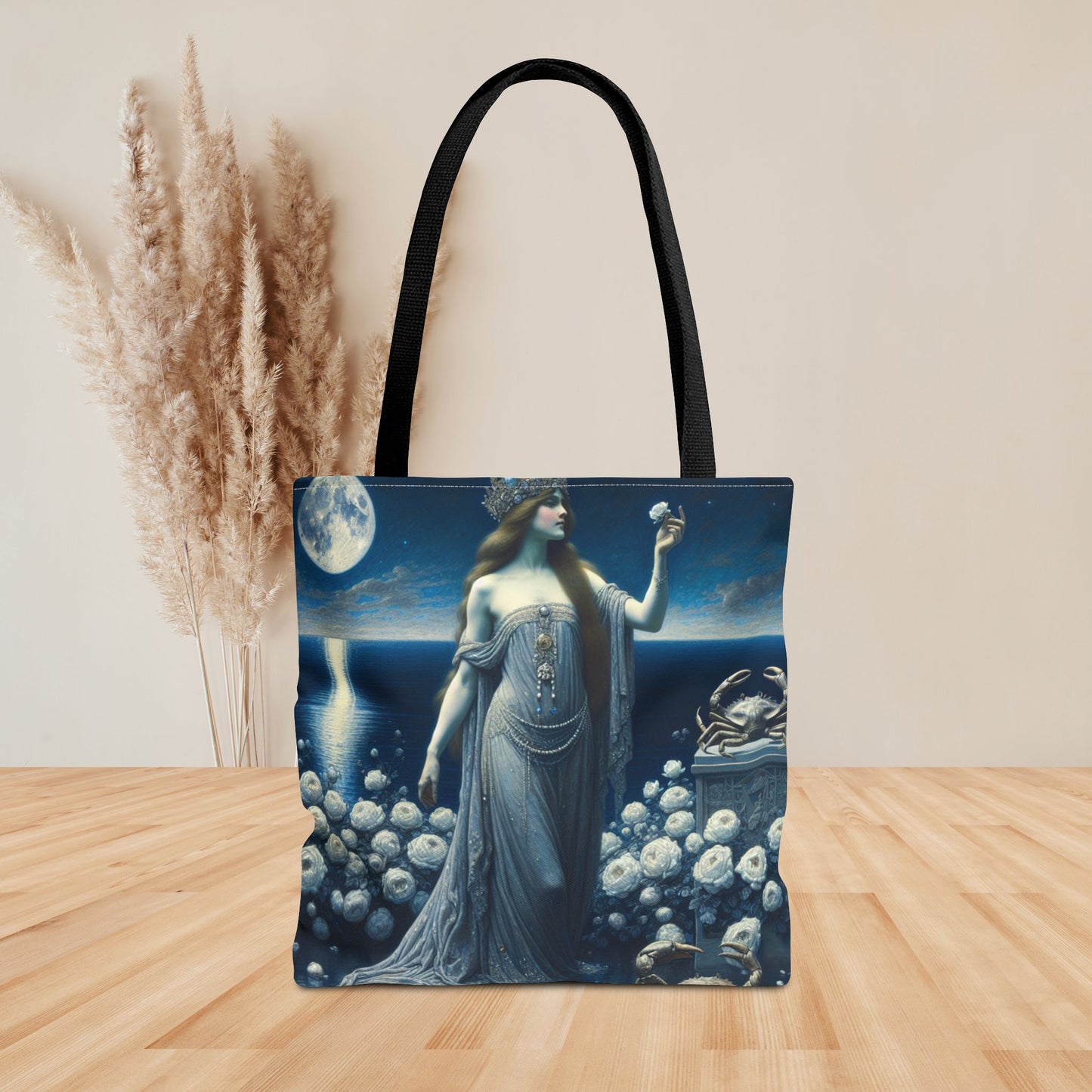 CANCER Tote Bag with Custom Name