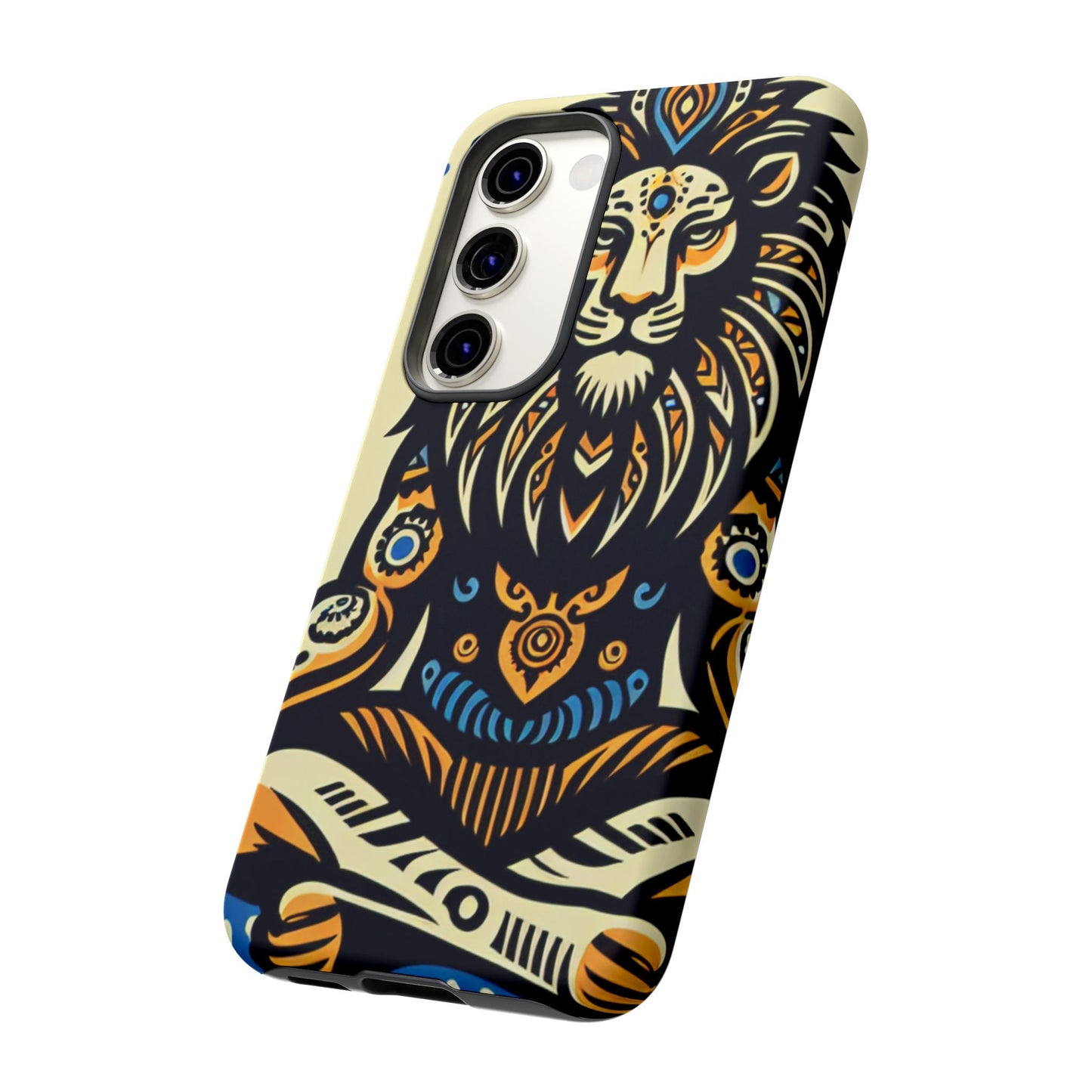 Leo Meditating Lion Phone Case | Tough Cases