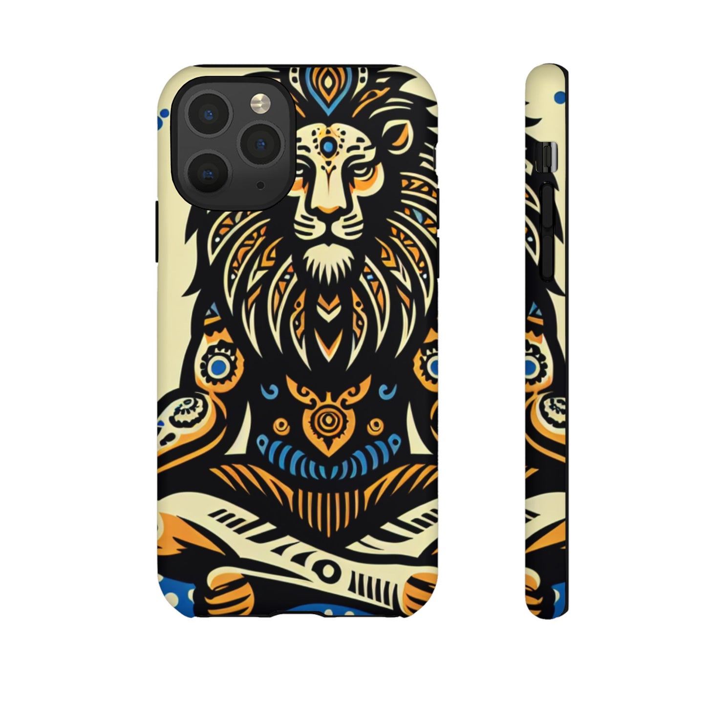 Leo Meditating Lion Phone Case | Tough Cases