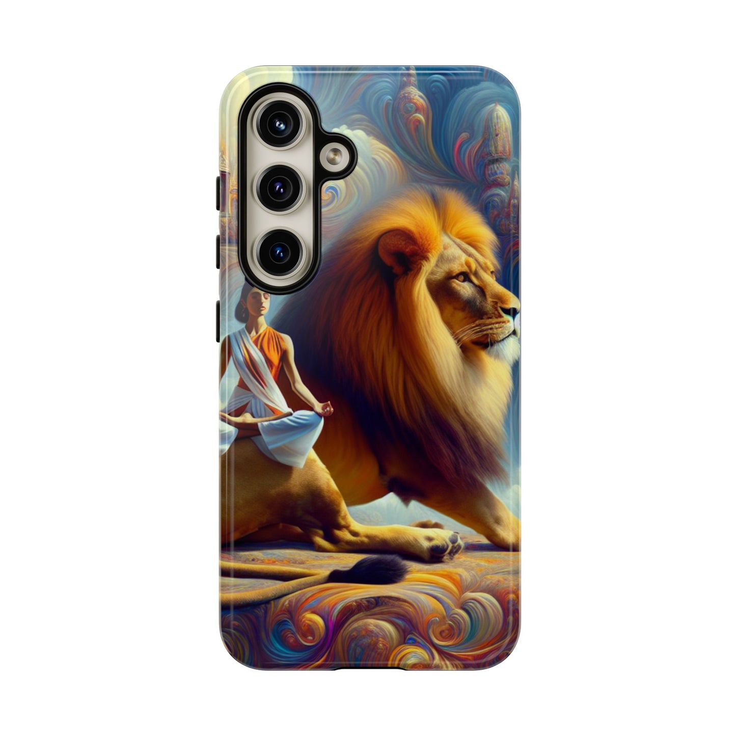 Leo Meditation Phone Case | Tough Cases