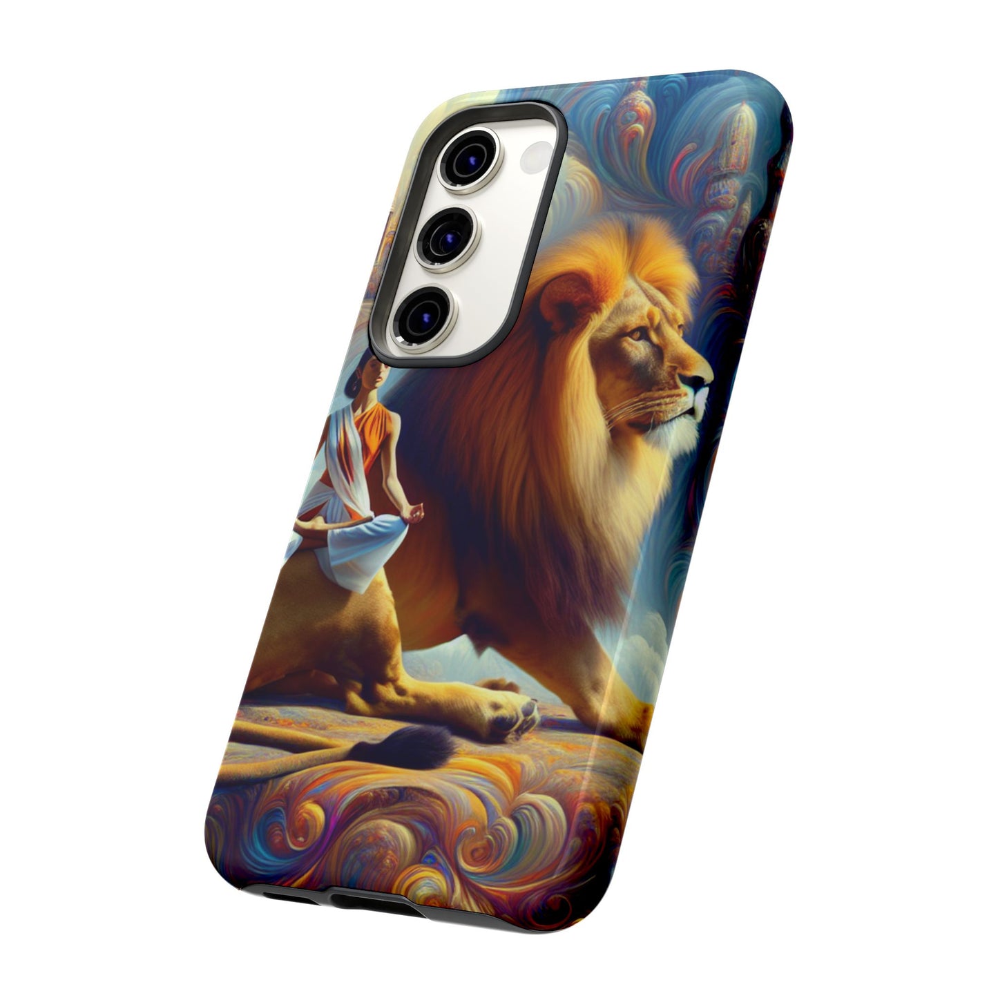 Leo Meditation Phone Case | Tough Cases