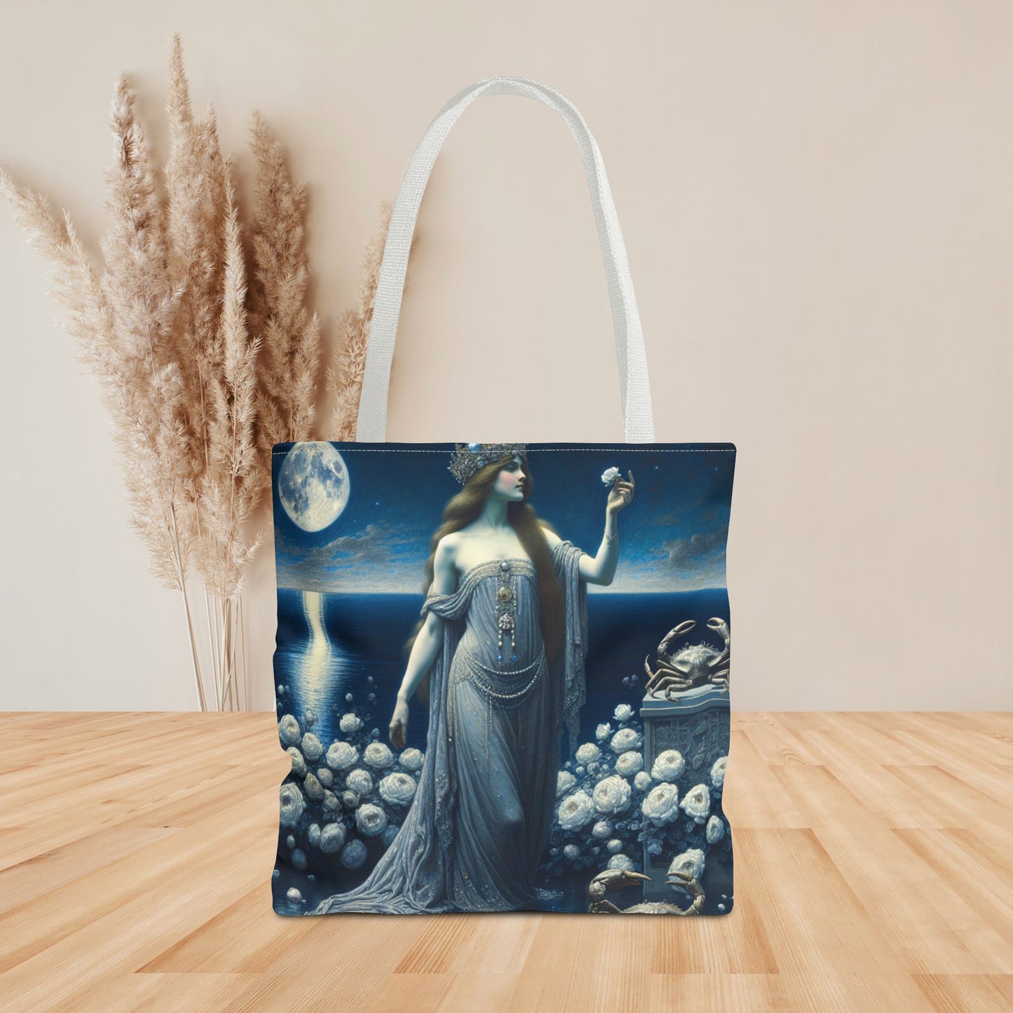 CANCER Tote Bag with Custom Name