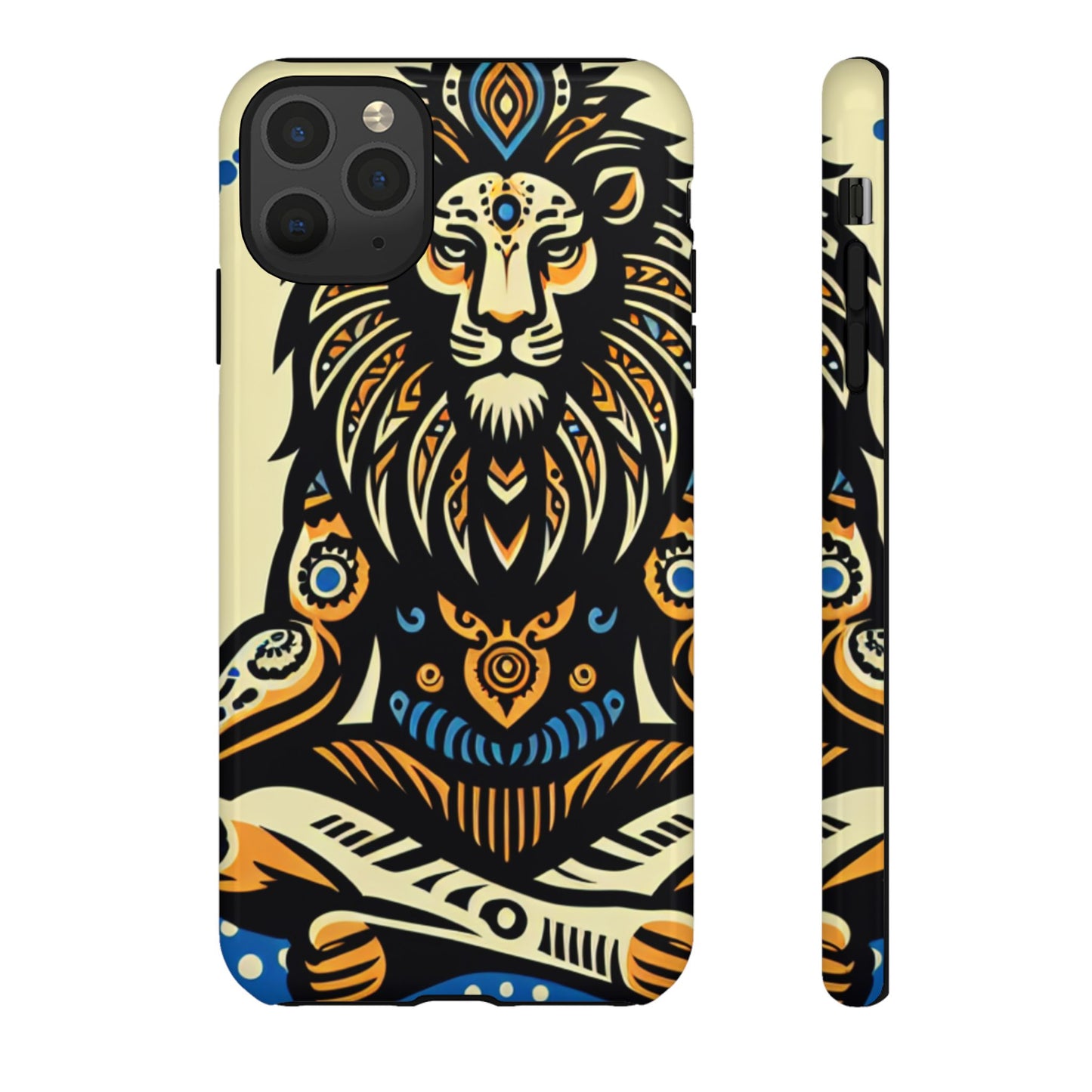 Leo Meditating Lion Phone Case | Tough Cases