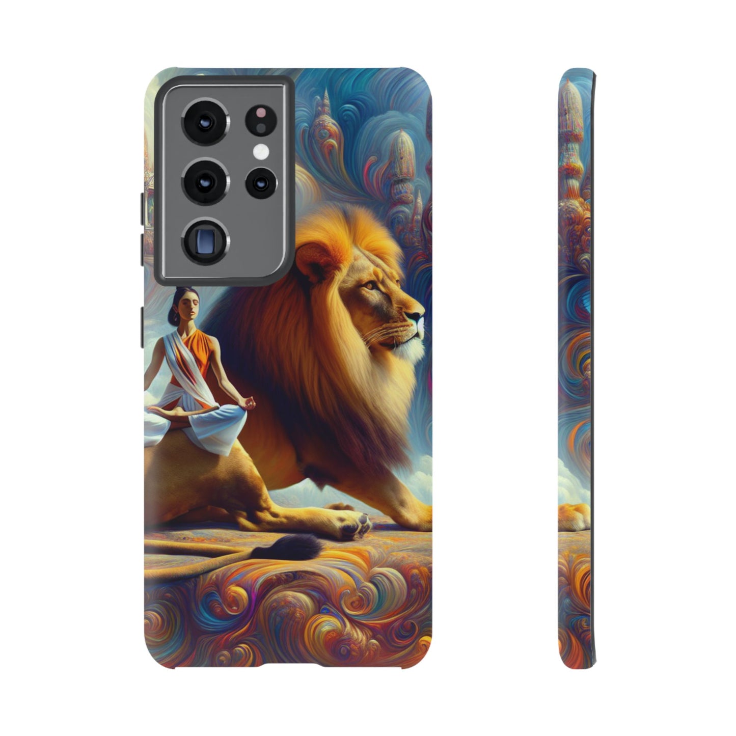 Leo Meditation Phone Case | Tough Cases