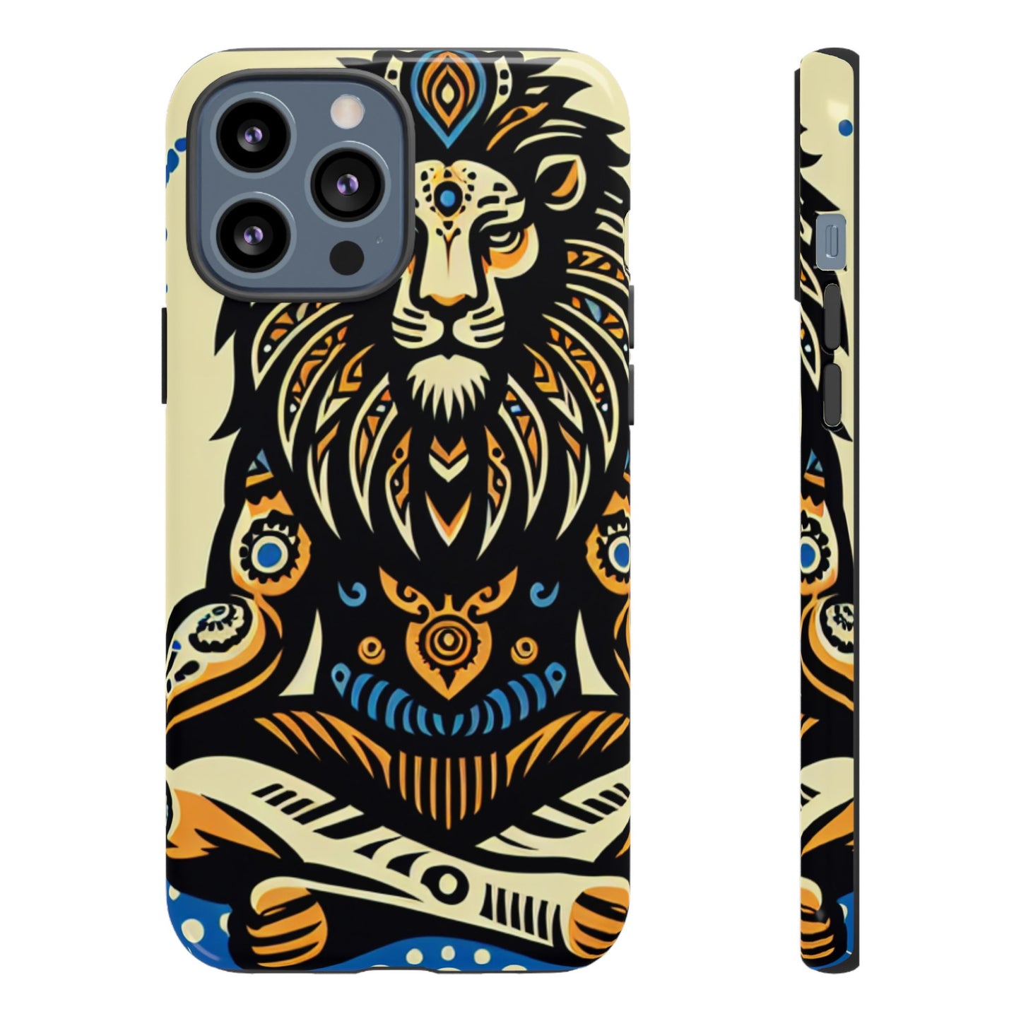 Leo Meditating Lion Phone Case | Tough Cases