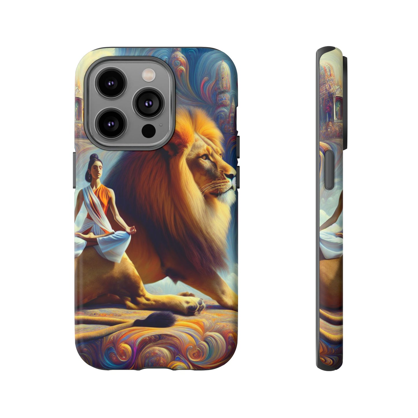 Leo Meditation Phone Case | Tough Cases