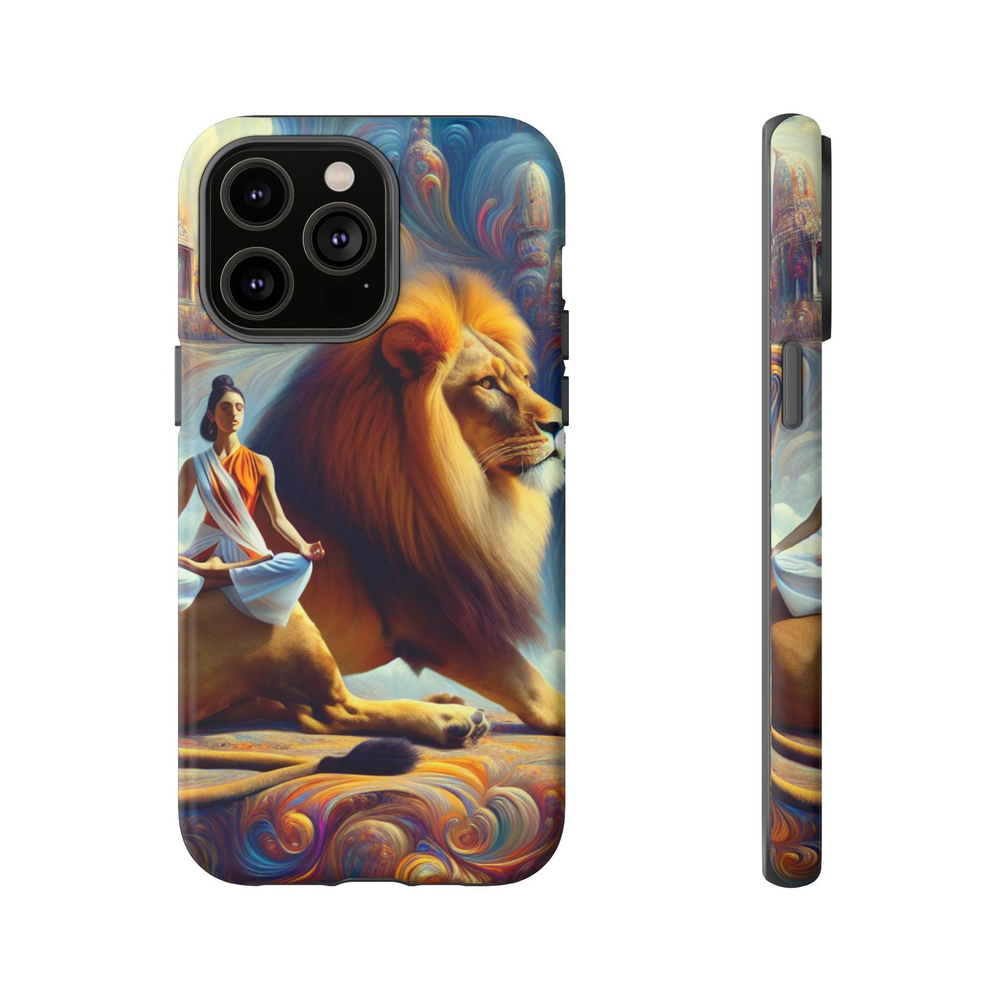 Leo Meditation Phone Case | Tough Cases