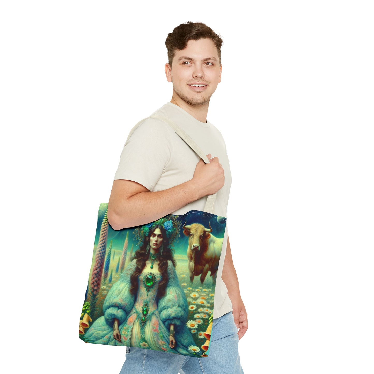 Custom Name TAURUS Tote Bag