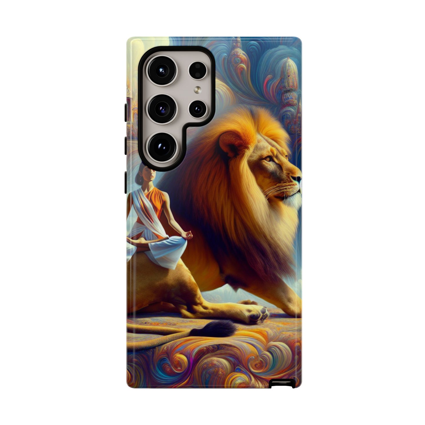 Leo Meditation Phone Case | Tough Cases