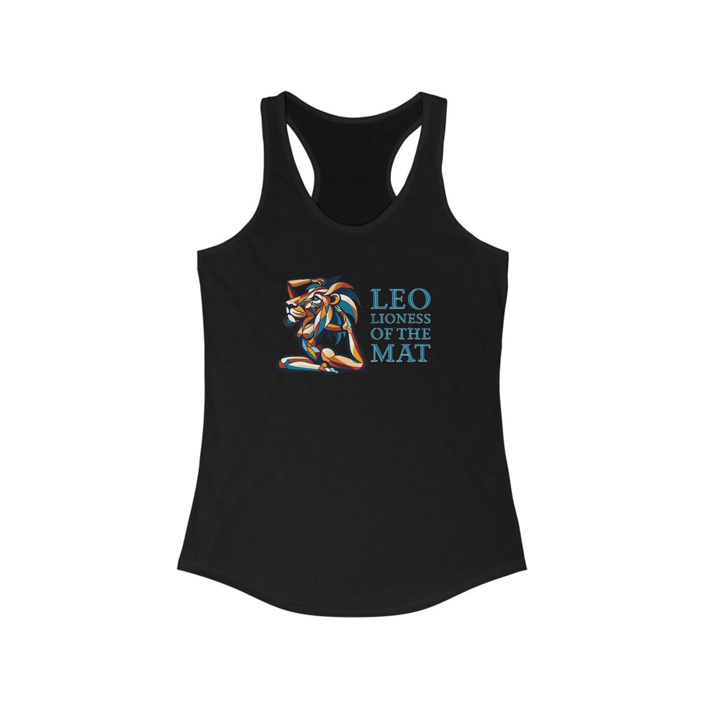 Leo Lioness of the Mat II Women's Ideal Racerback Tank