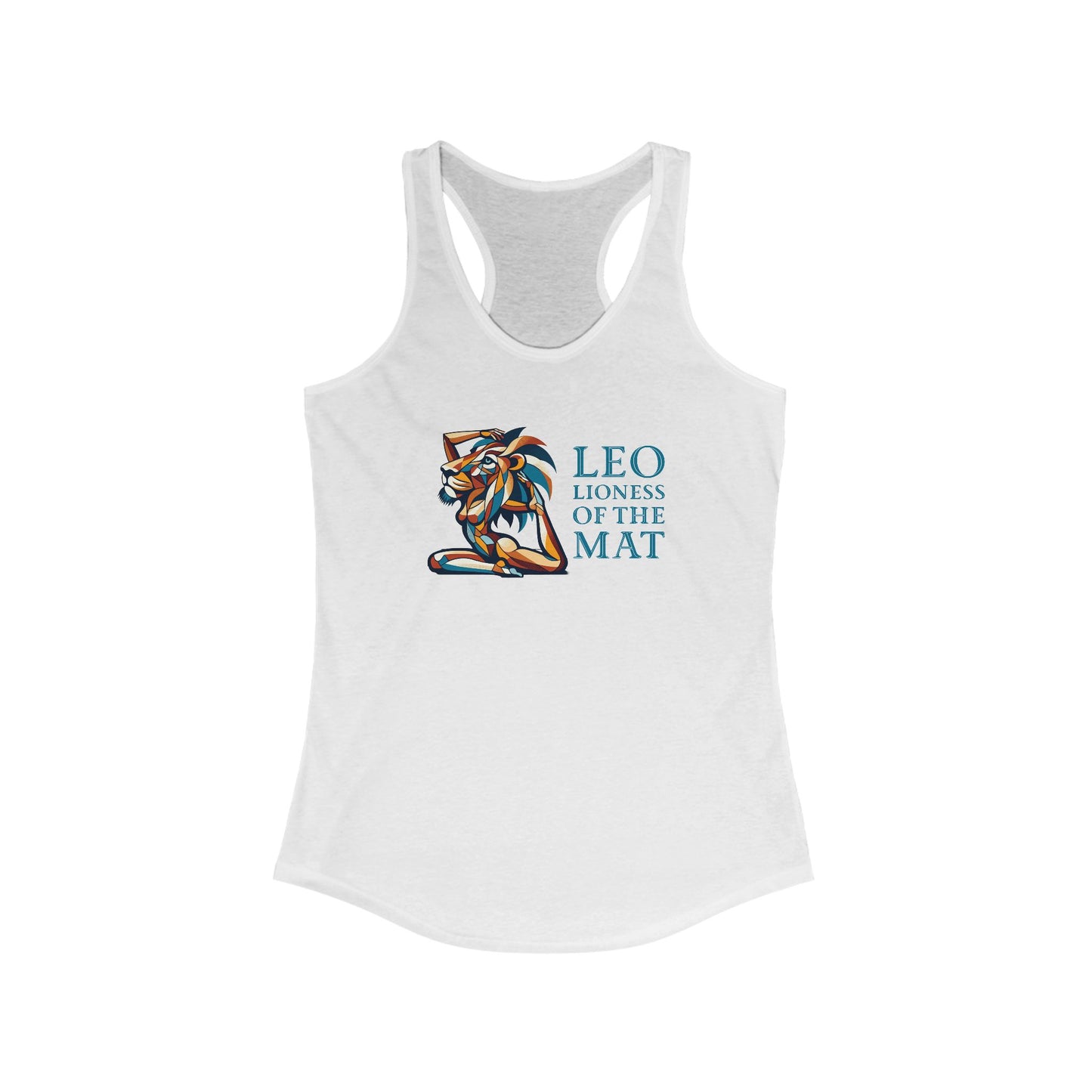 Leo Lioness of the Mat II Women's Ideal Racerback Tank