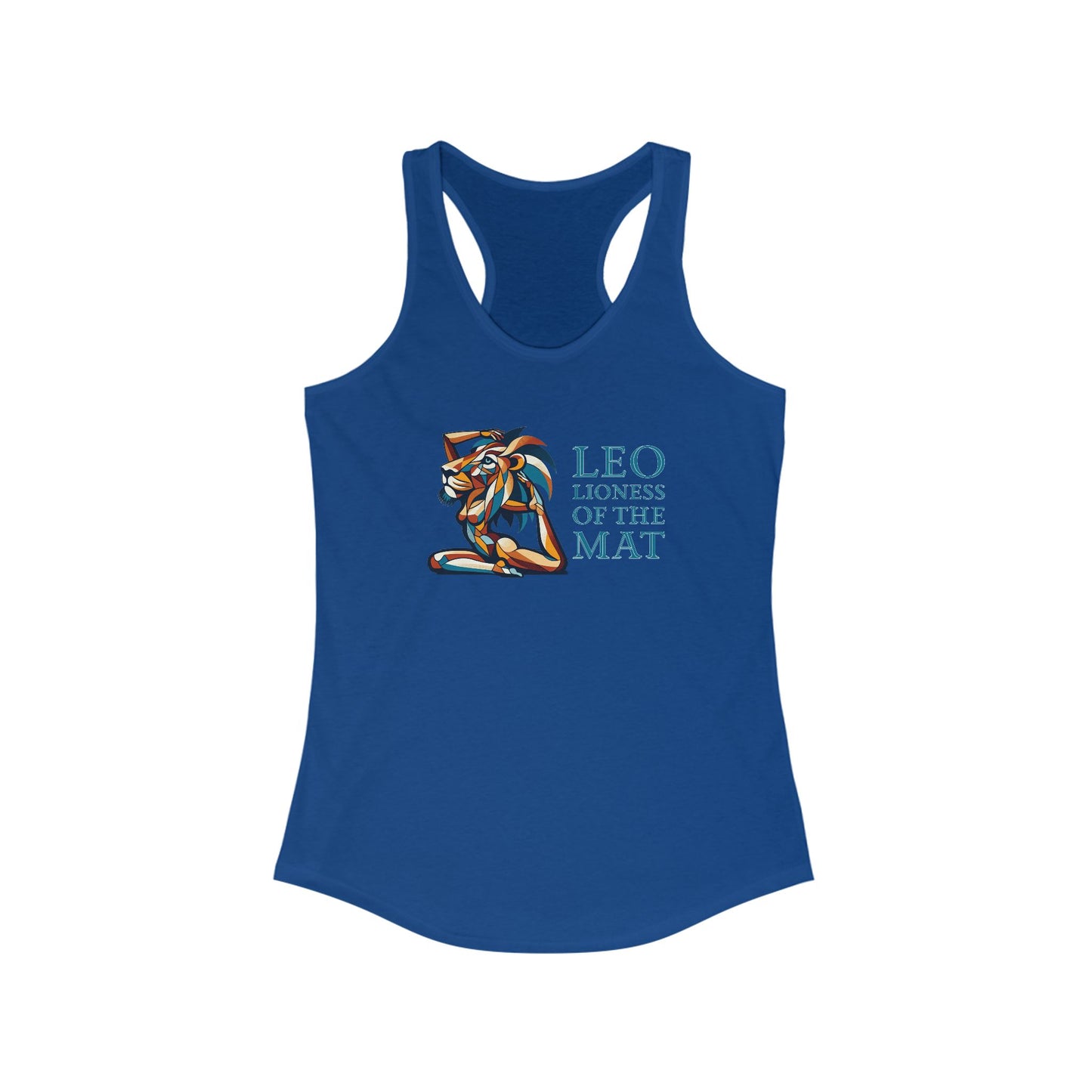 Leo Lioness of the Mat II Women's Ideal Racerback Tank