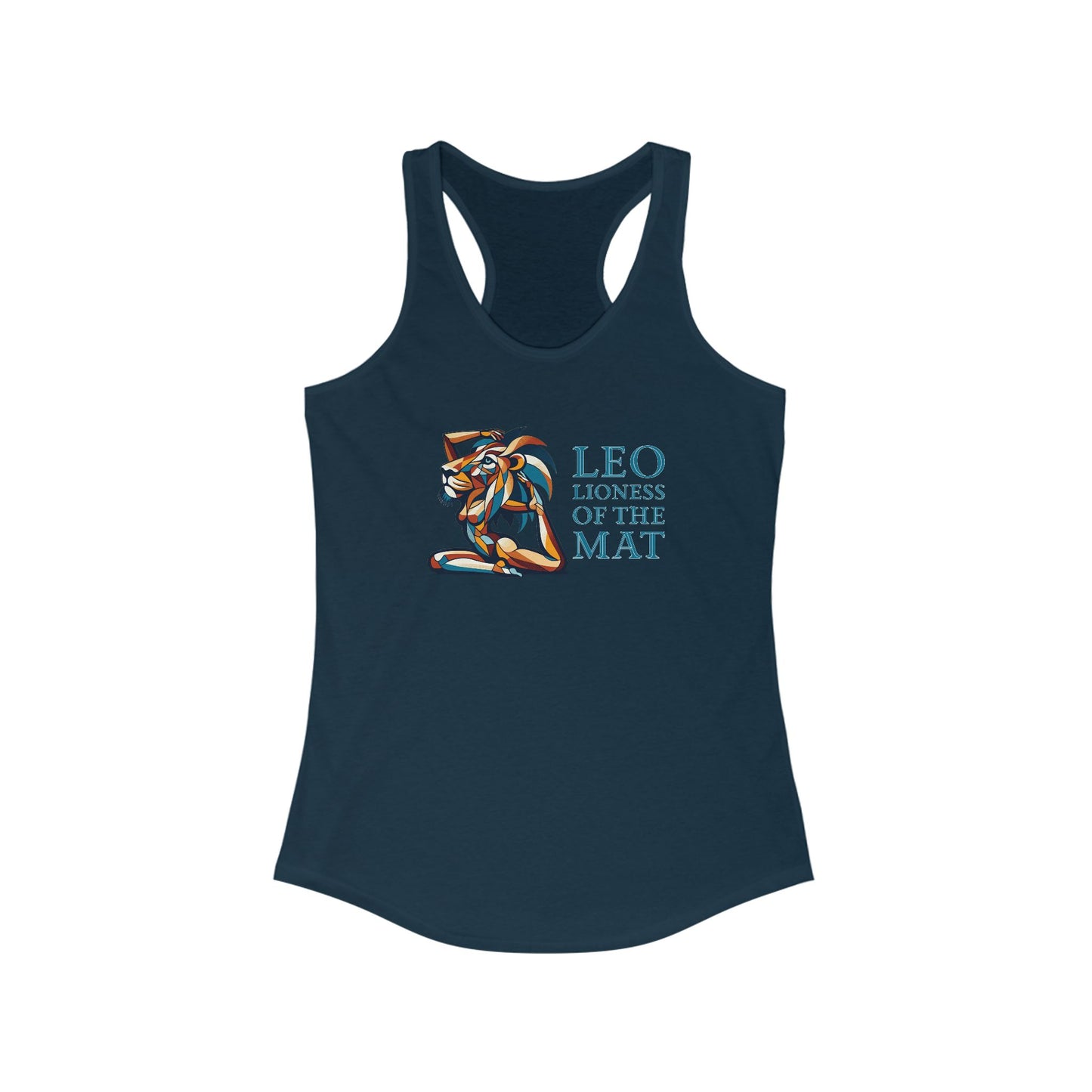 Leo Lioness of the Mat II Women's Ideal Racerback Tank