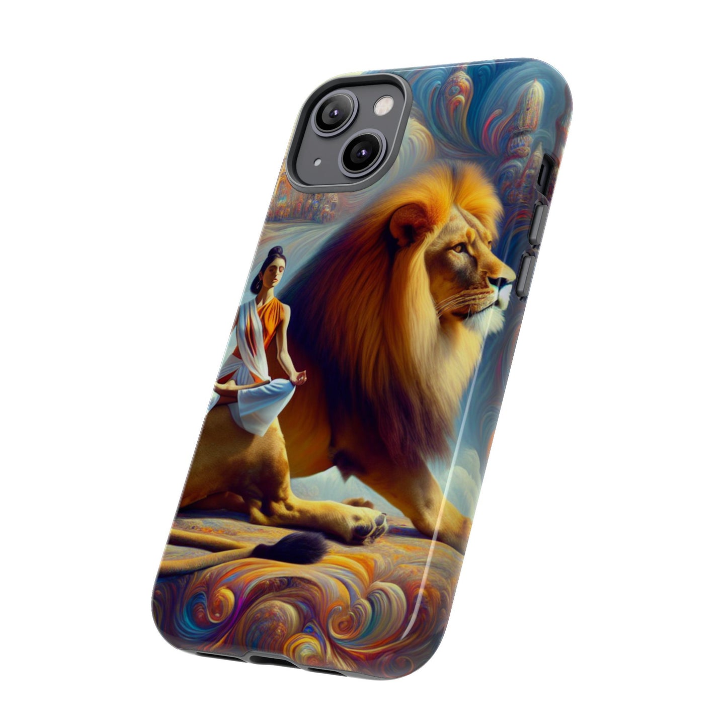 Leo Meditation Phone Case | Tough Cases