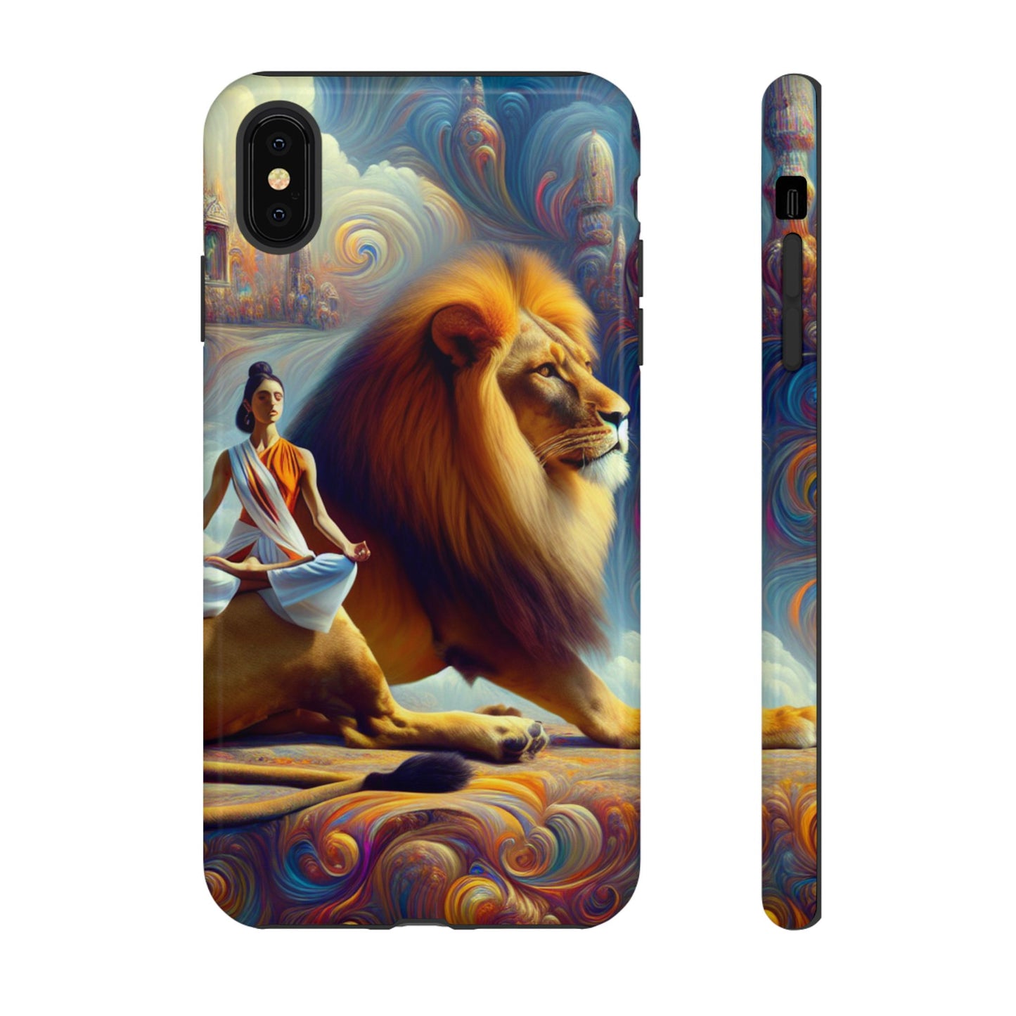 Leo Meditation Phone Case | Tough Cases