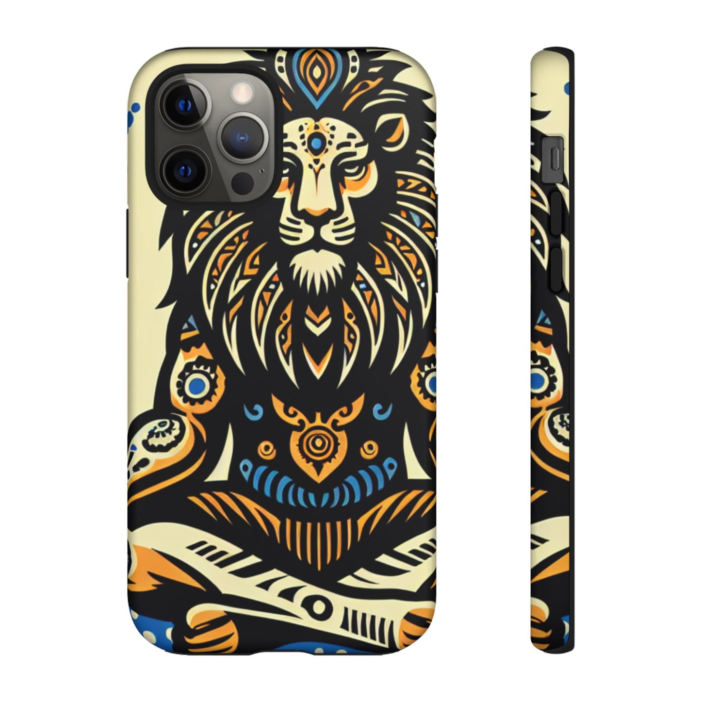 Leo Meditating Lion Phone Case | Tough Cases