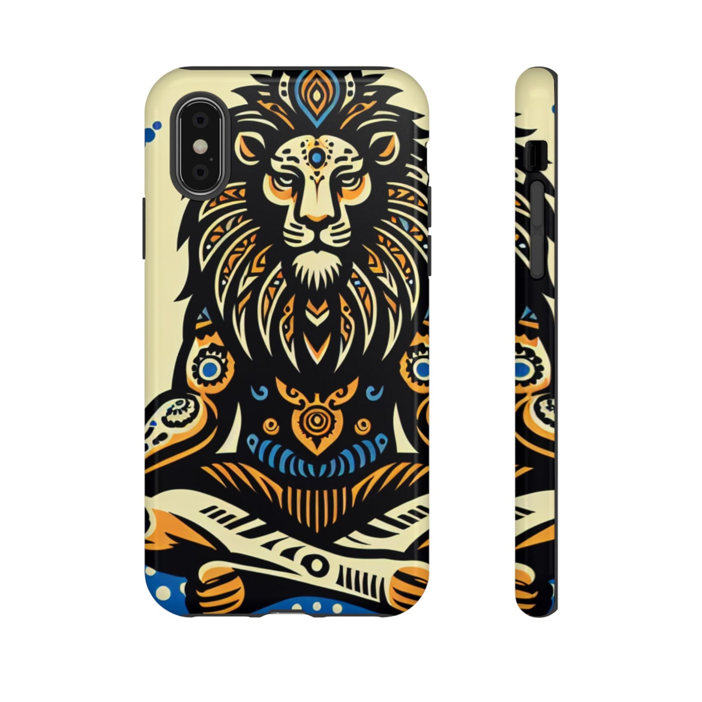 Leo Meditating Lion Phone Case | Tough Cases