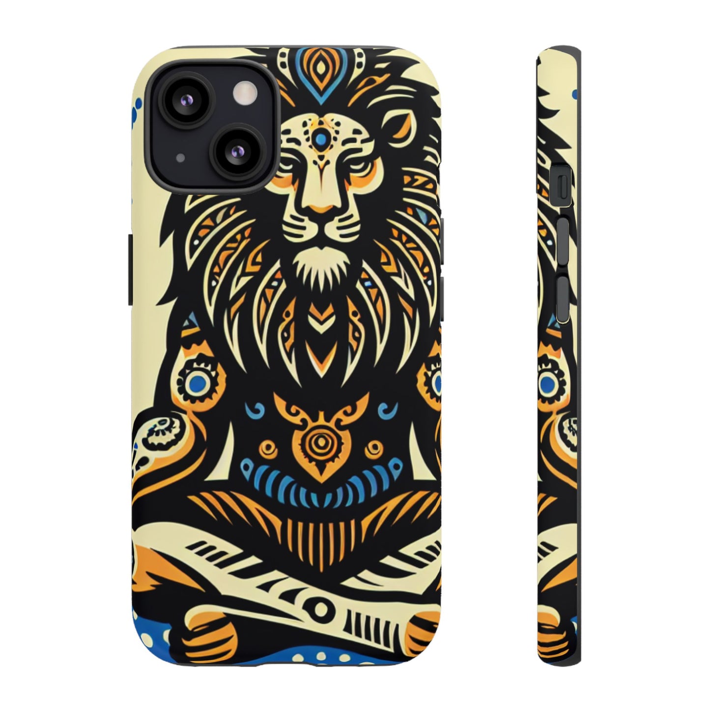 Leo Meditating Lion Phone Case | Tough Cases