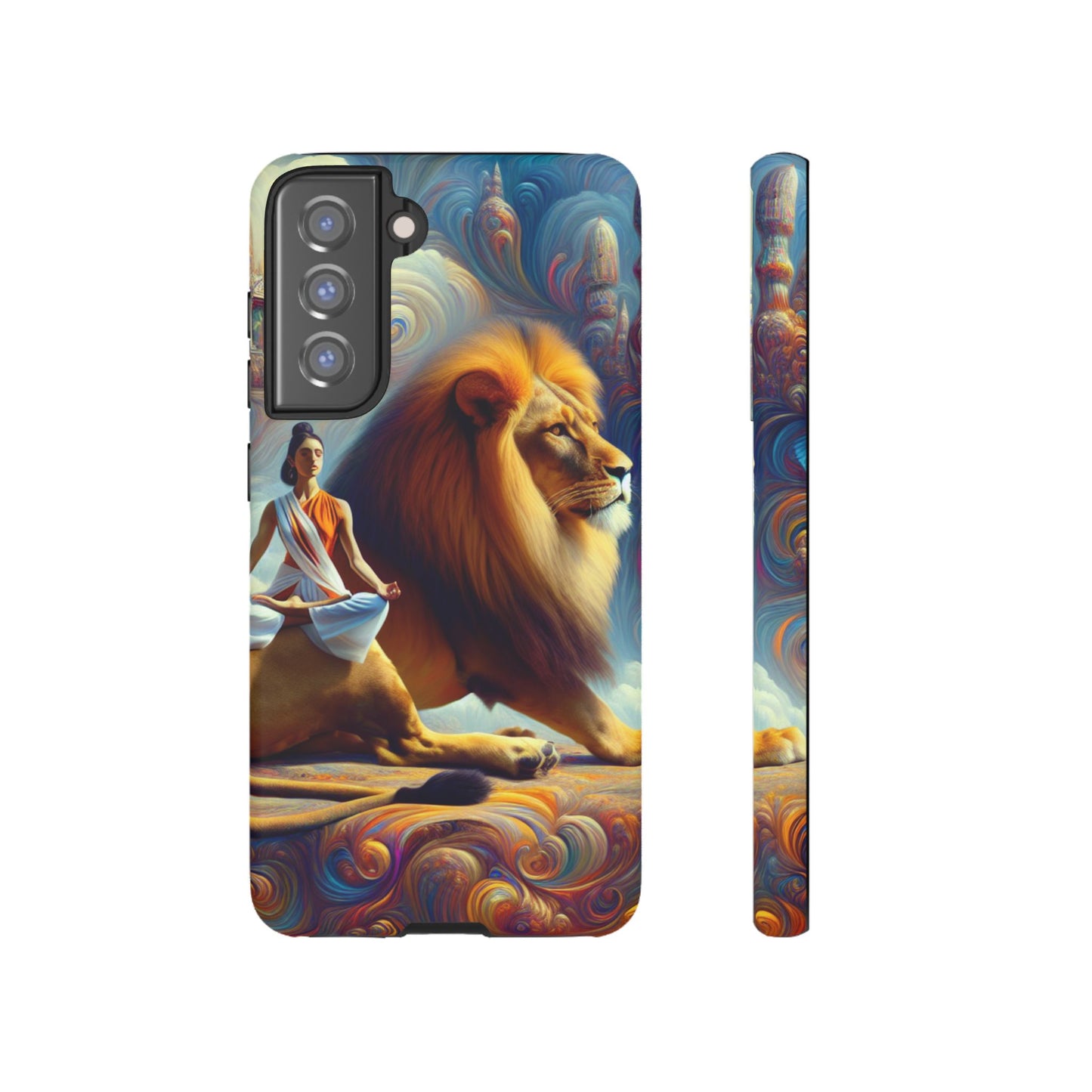 Leo Meditation Phone Case | Tough Cases