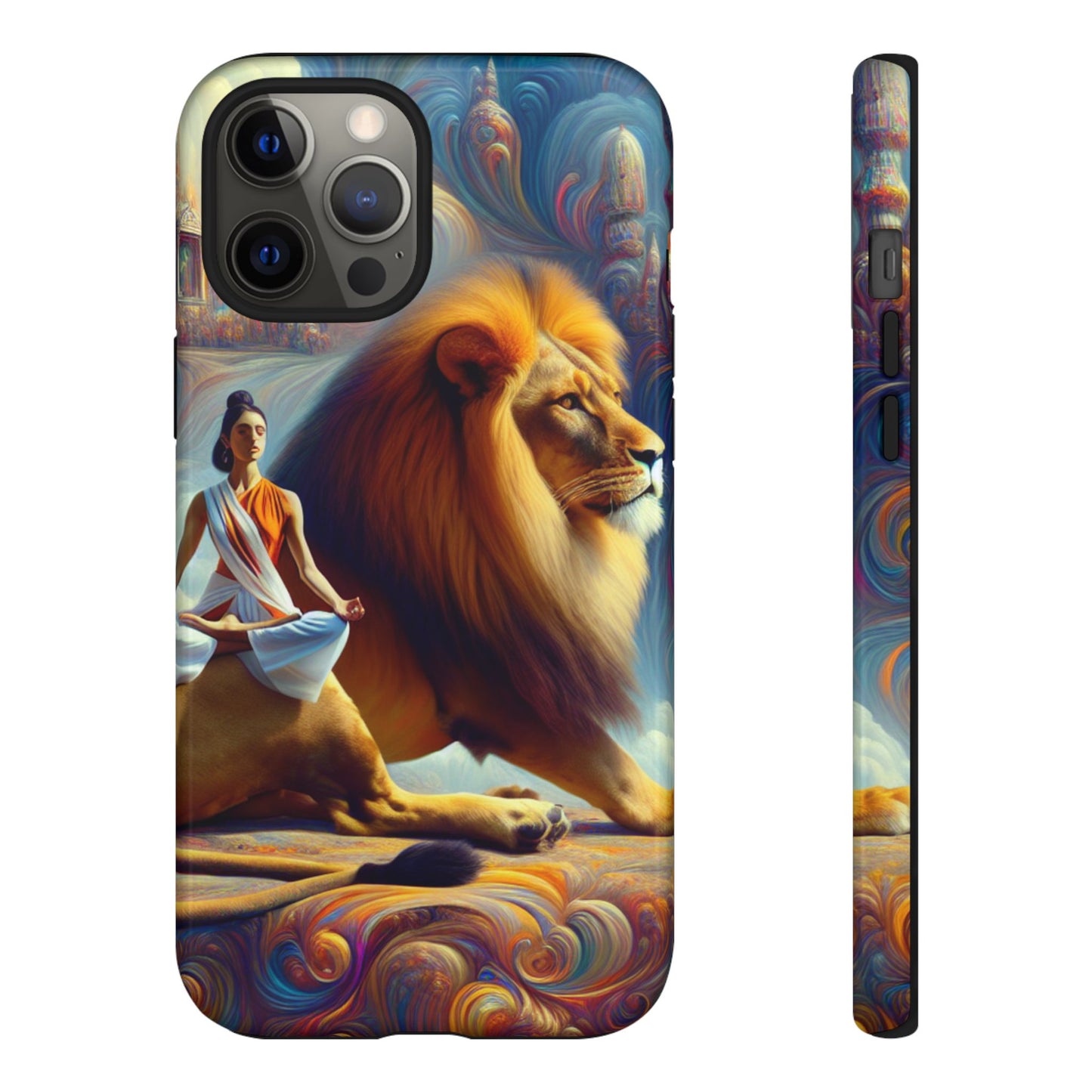 Leo Meditation Phone Case | Tough Cases