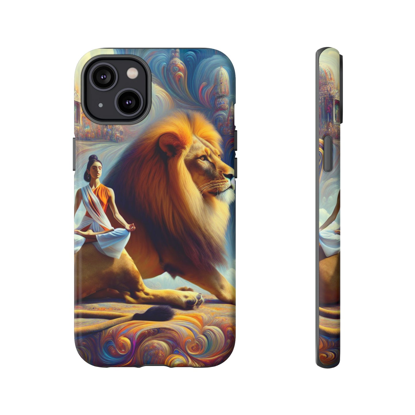 Leo Meditation Phone Case | Tough Cases