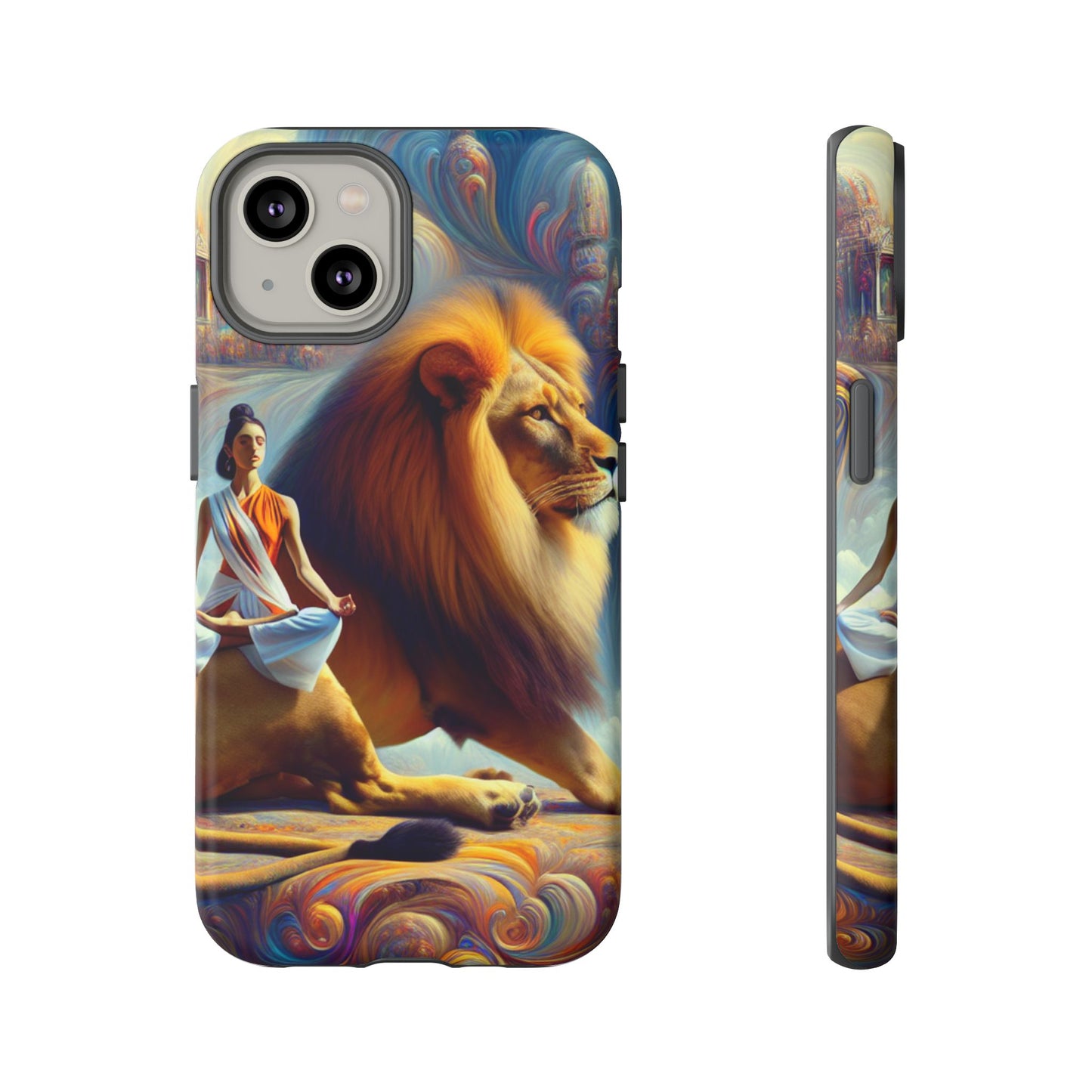 Leo Meditation Phone Case | Tough Cases