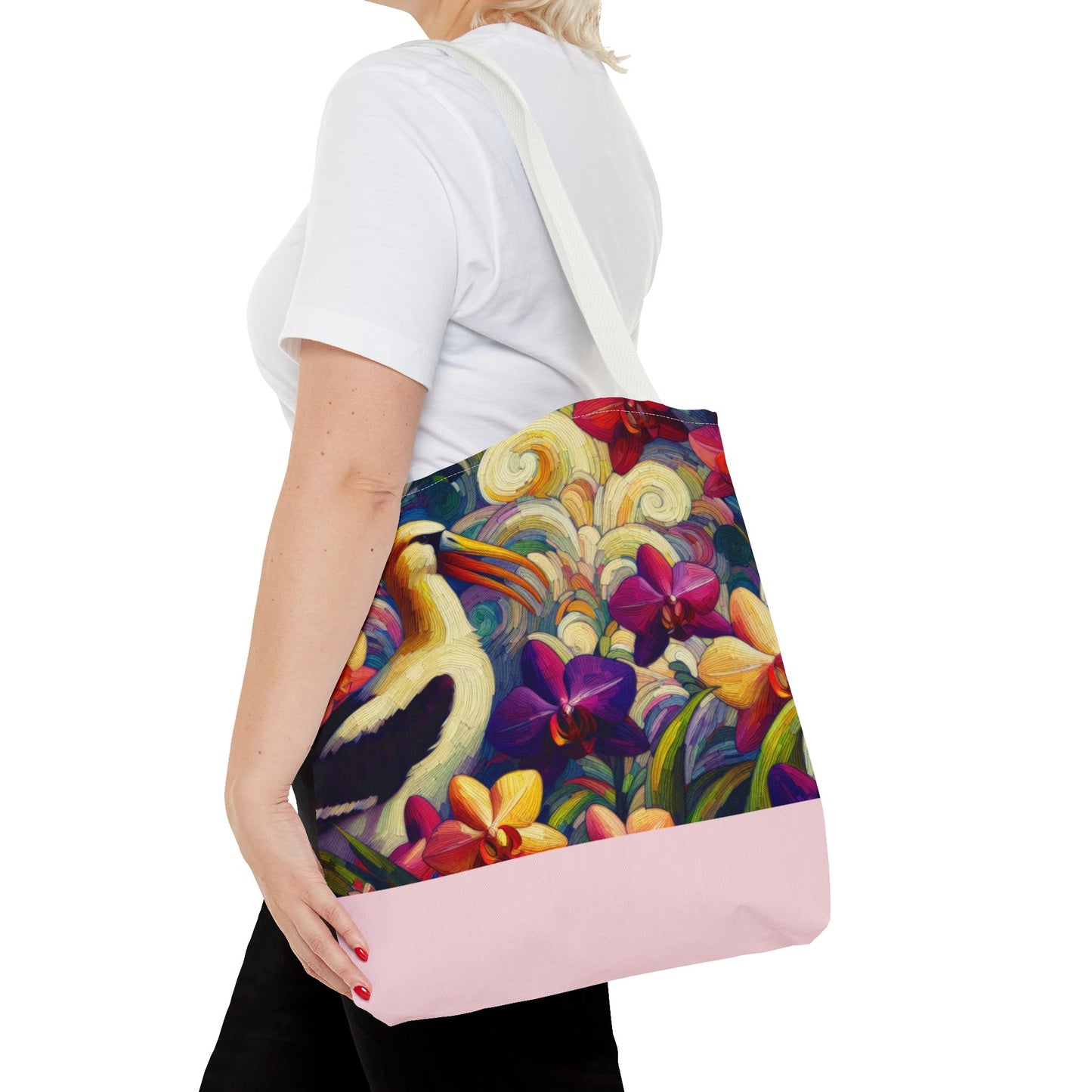 AQUARIUS Artful Art Gifted Yoga Weekender Bag Aquarius Personal Tote Bag Personal-Tote-Gift Astrology Gifte d for Aquarius Birthday Tote Bag