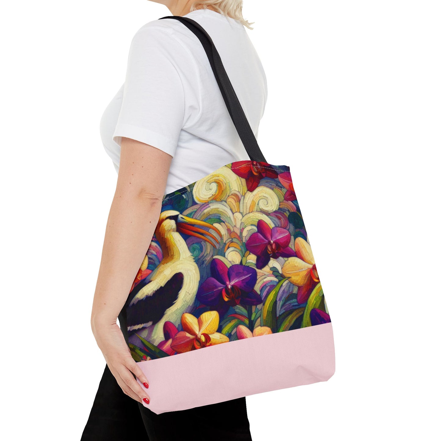 AQUARIUS Artful Art Gifted Yoga Weekender Bag Aquarius Personal Tote Bag Personal-Tote-Gift Astrology Gifte d for Aquarius Birthday Tote Bag