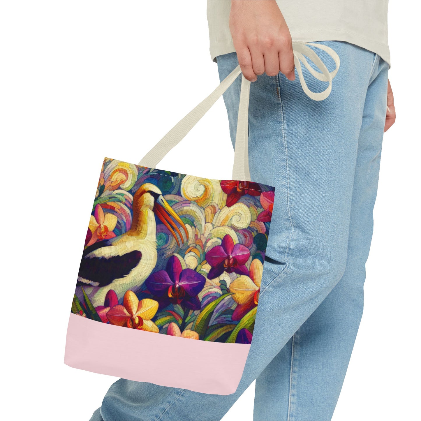 AQUARIUS Artful Art Gifted Yoga Weekender Bag Aquarius Personal Tote Bag Personal-Tote-Gift Astrology Gifte d for Aquarius Birthday Tote Bag