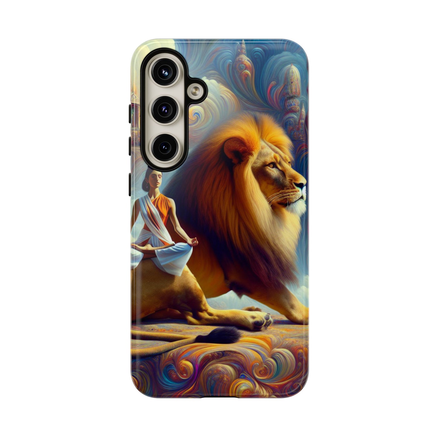 Leo Meditation Phone Case | Tough Cases