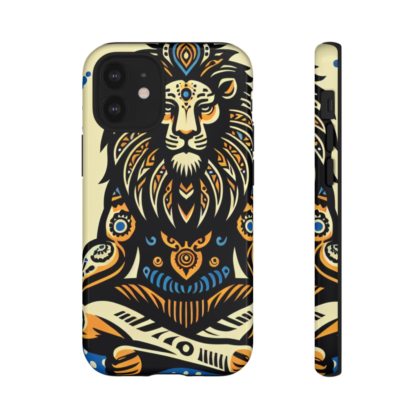 Leo Meditating Lion Phone Case | Tough Cases