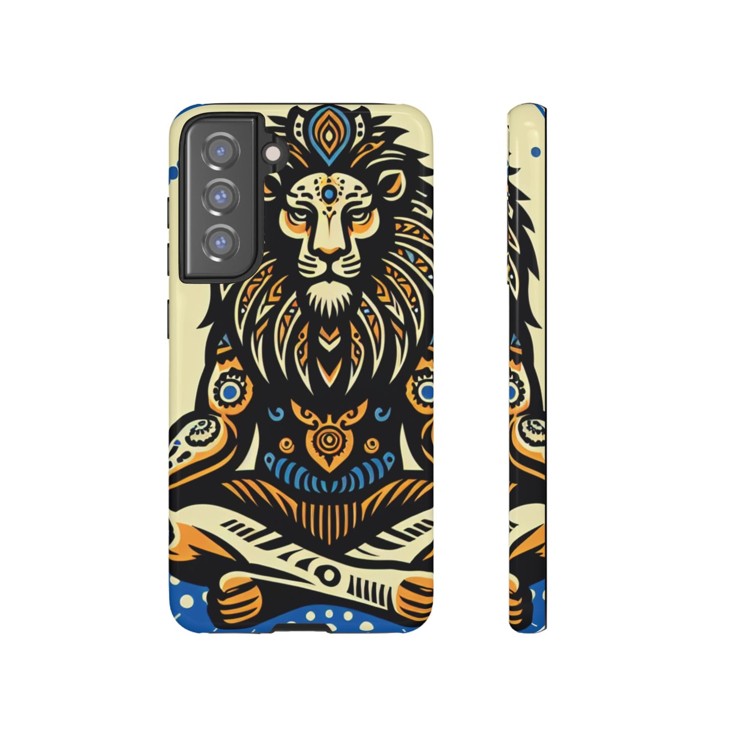 Leo Meditating Lion Phone Case | Tough Cases