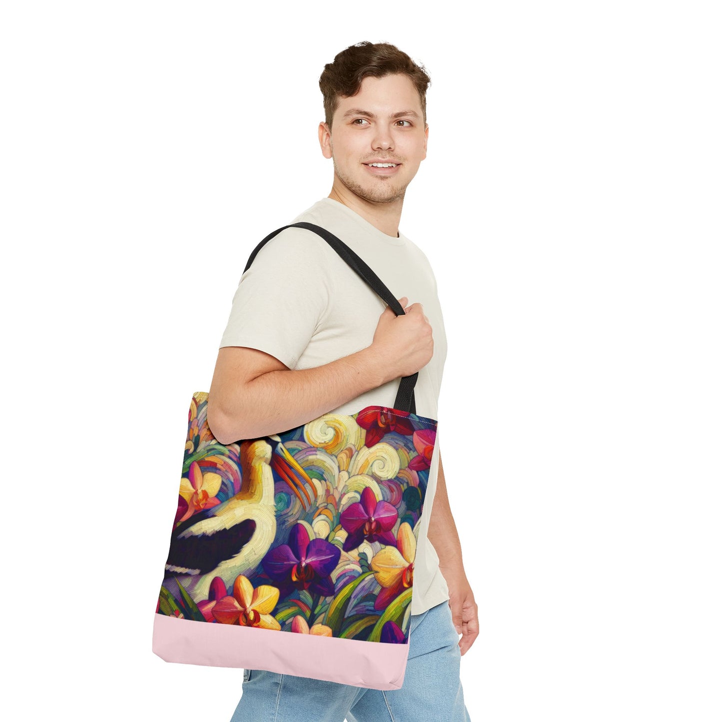 AQUARIUS Artful Art Gifted Yoga Weekender Bag Aquarius Personal Tote Bag Personal-Tote-Gift Astrology Gifte d for Aquarius Birthday Tote Bag