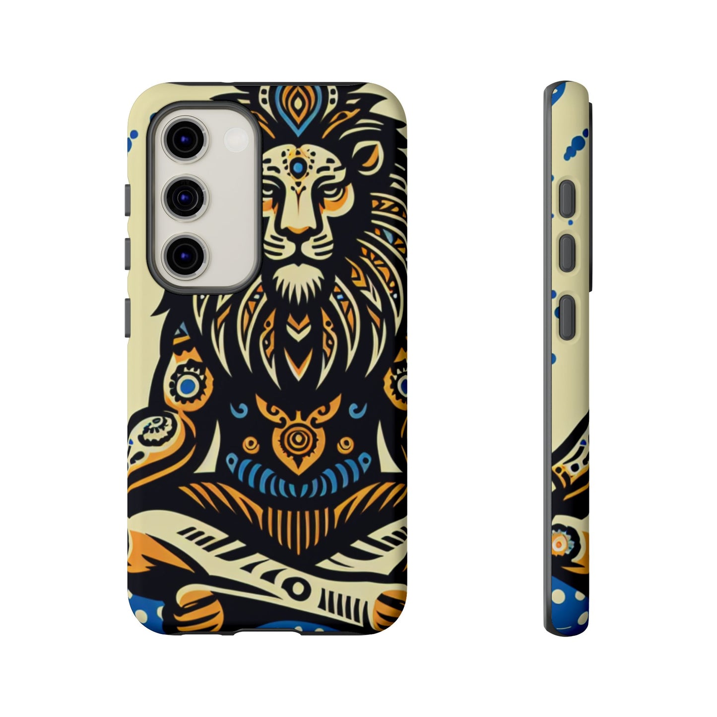 Leo Meditating Lion Phone Case | Tough Cases