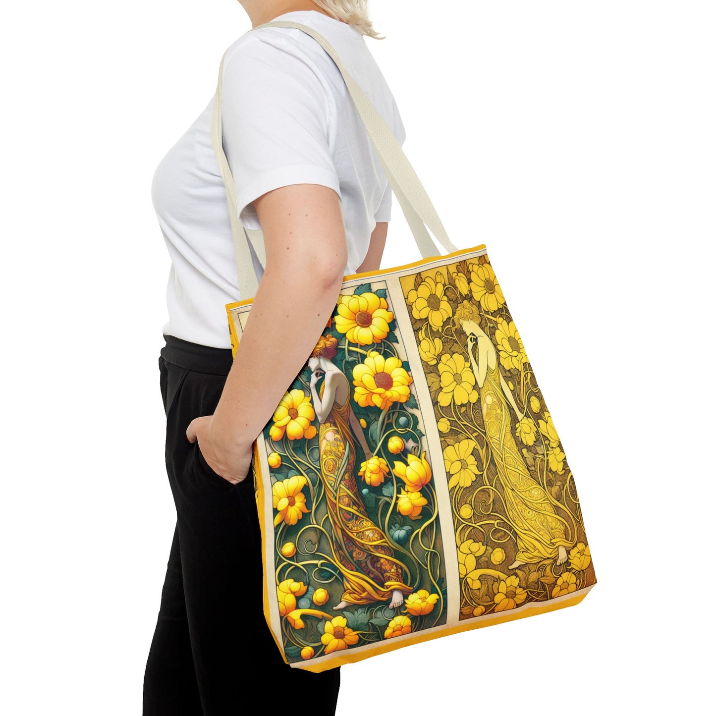 Buttercups Artful Art Gifted Yoga  Bag Personal Weekender Tote Bag Personal-Tote-Gift Astrology Gifte d for Birthday